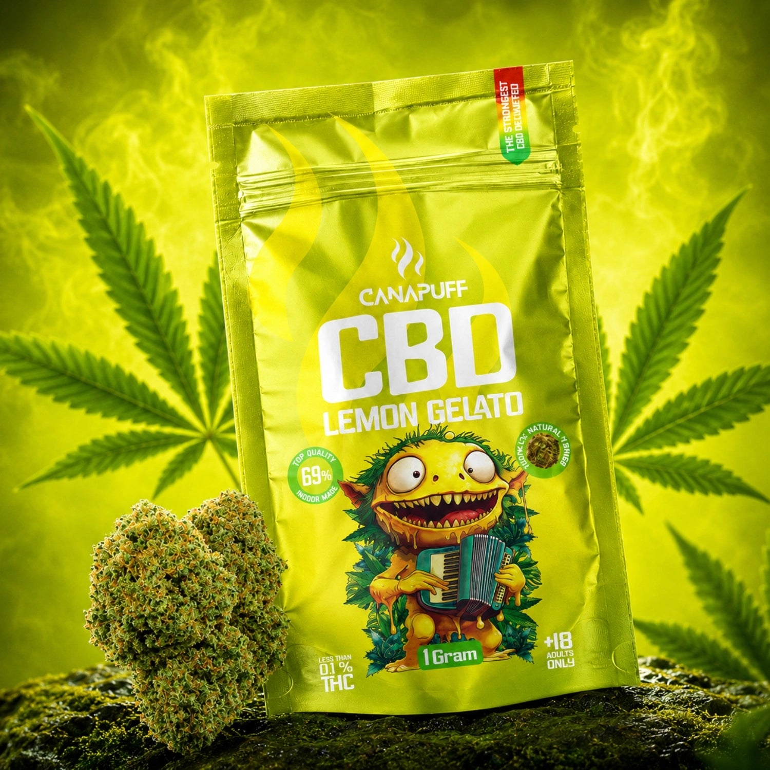 CBD Flores Lemon Gelato 69%