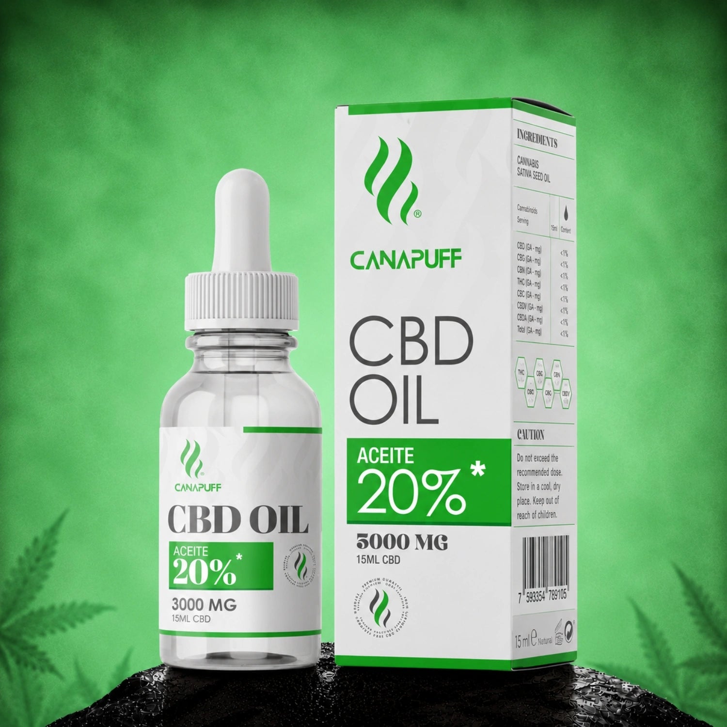 CBD Óleo 20% 15 ml