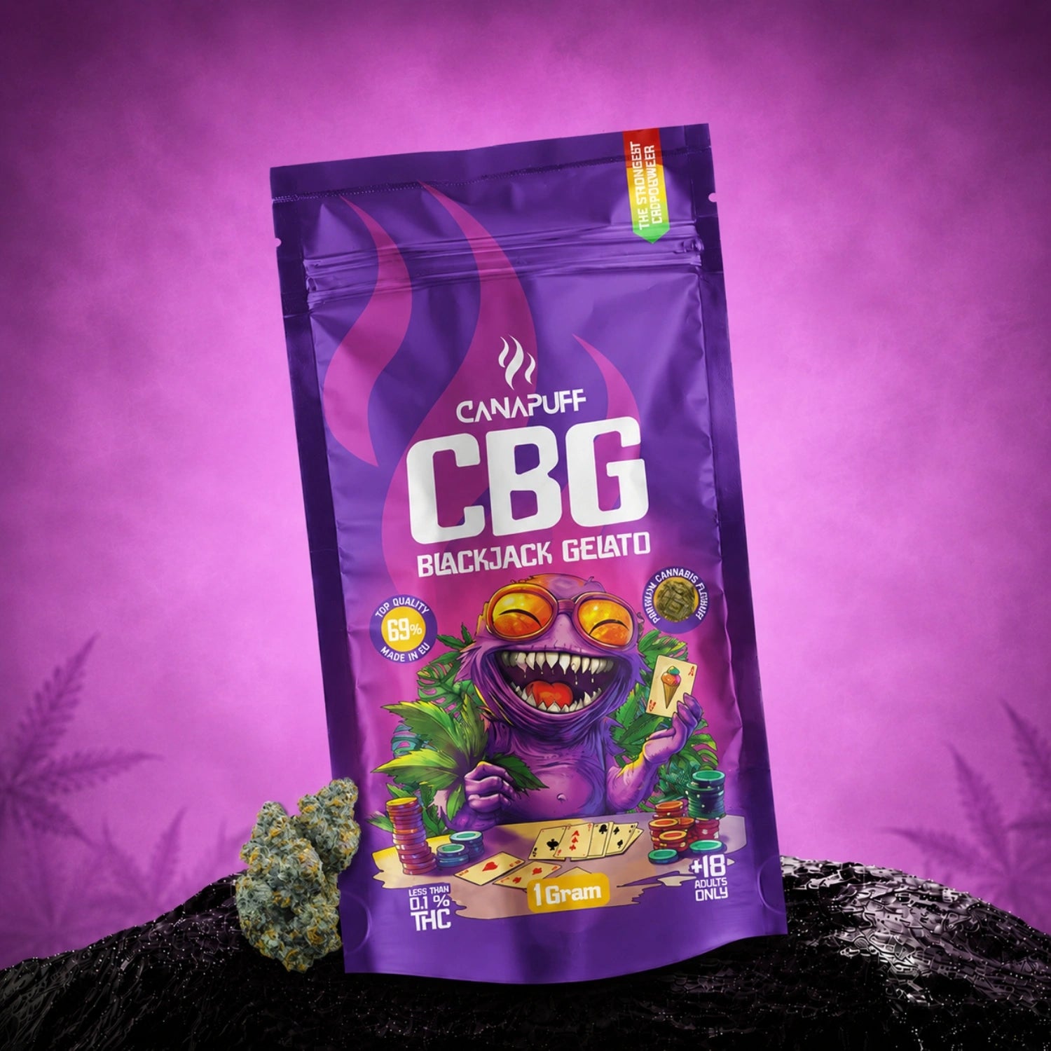 CBG Flores Blackjack Gelato 69%