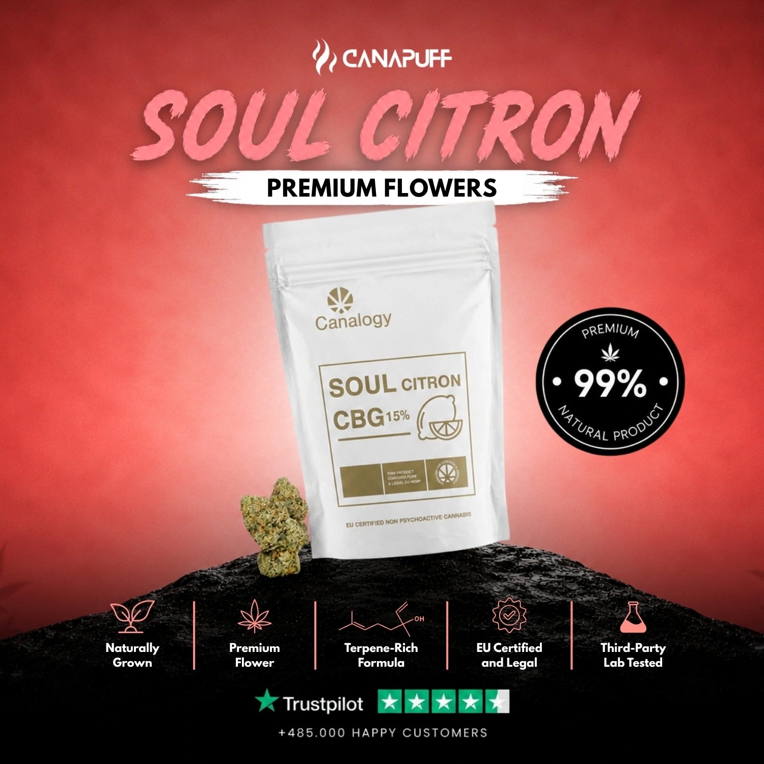 CBG Flores Citron Soul 15%