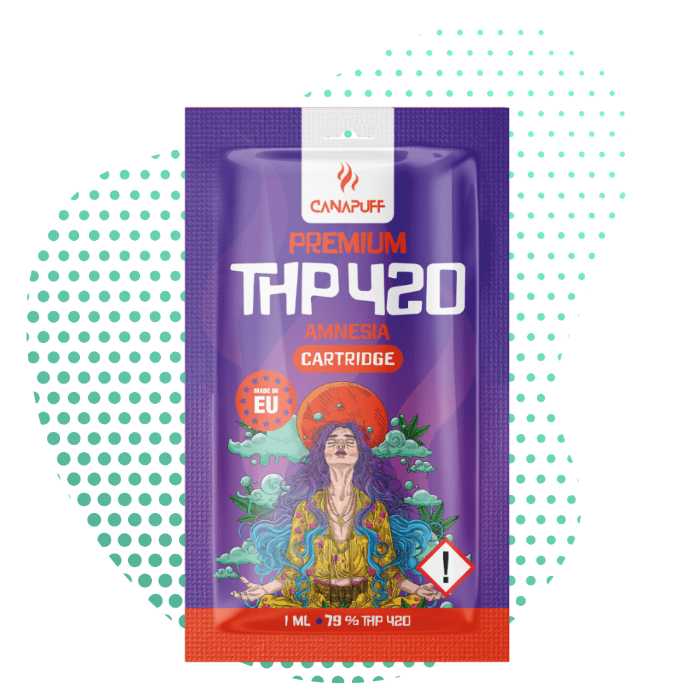Canapuff - Amnesia - THP420 79% - cartucho Canapuff