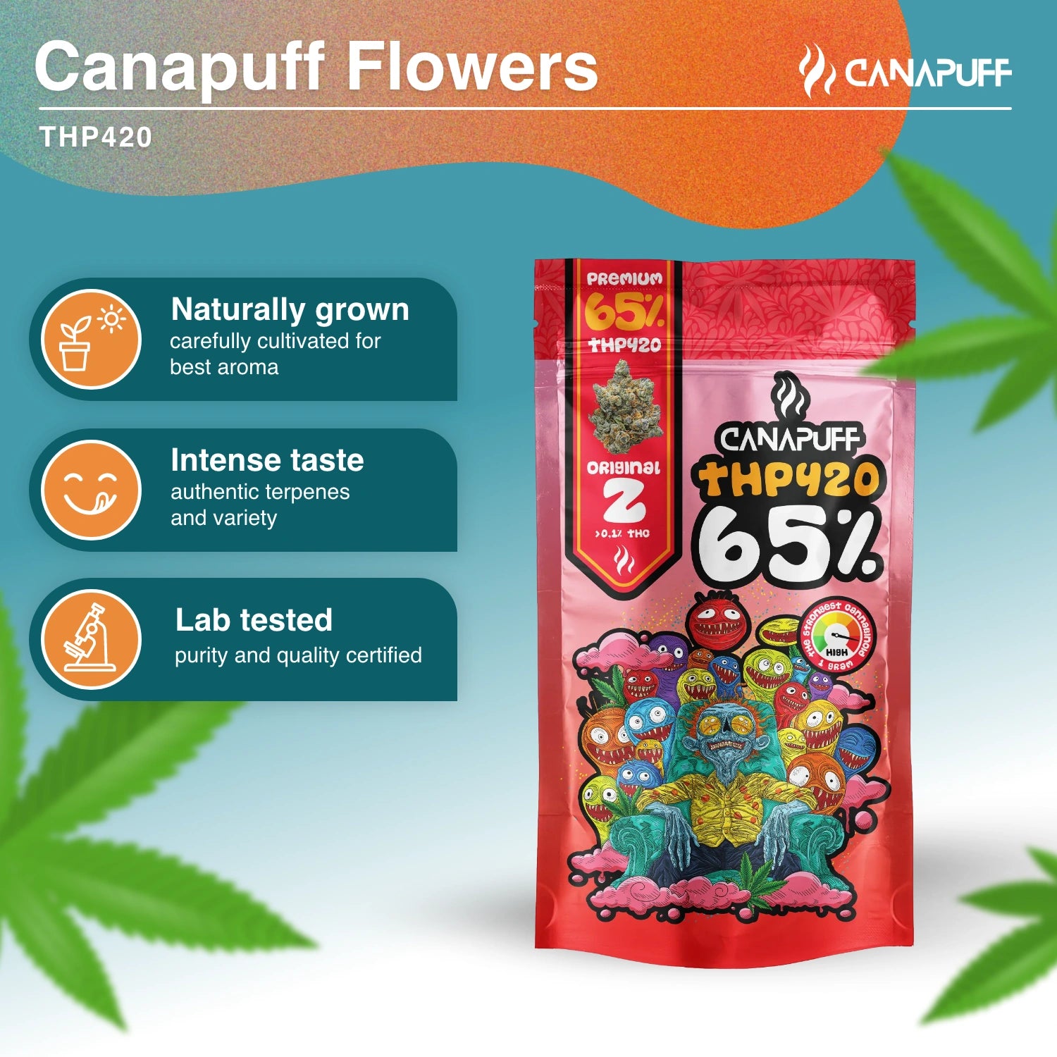 Original Z 65% - Flores THP420 - Canapuff