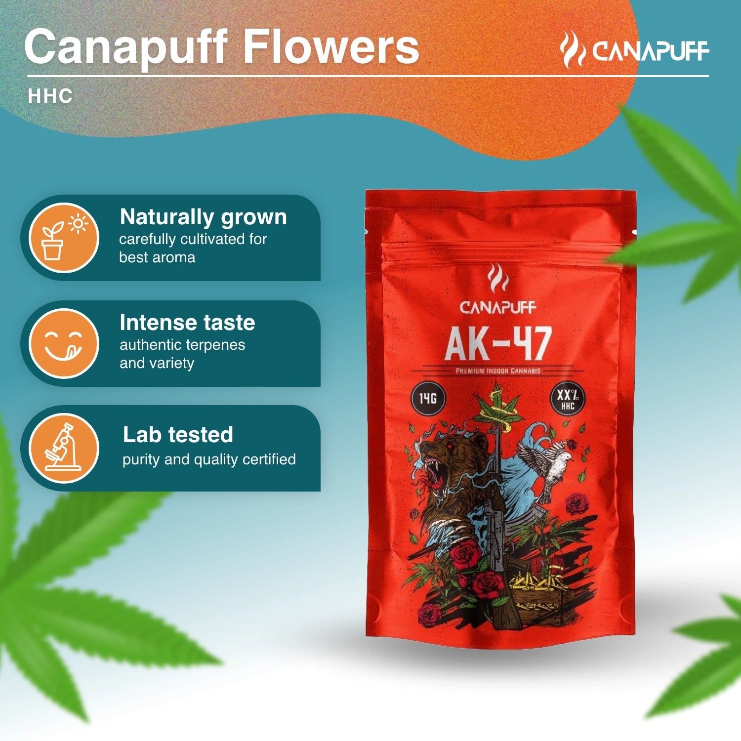 AK 47 20% - Flores HHC - CanaPuff