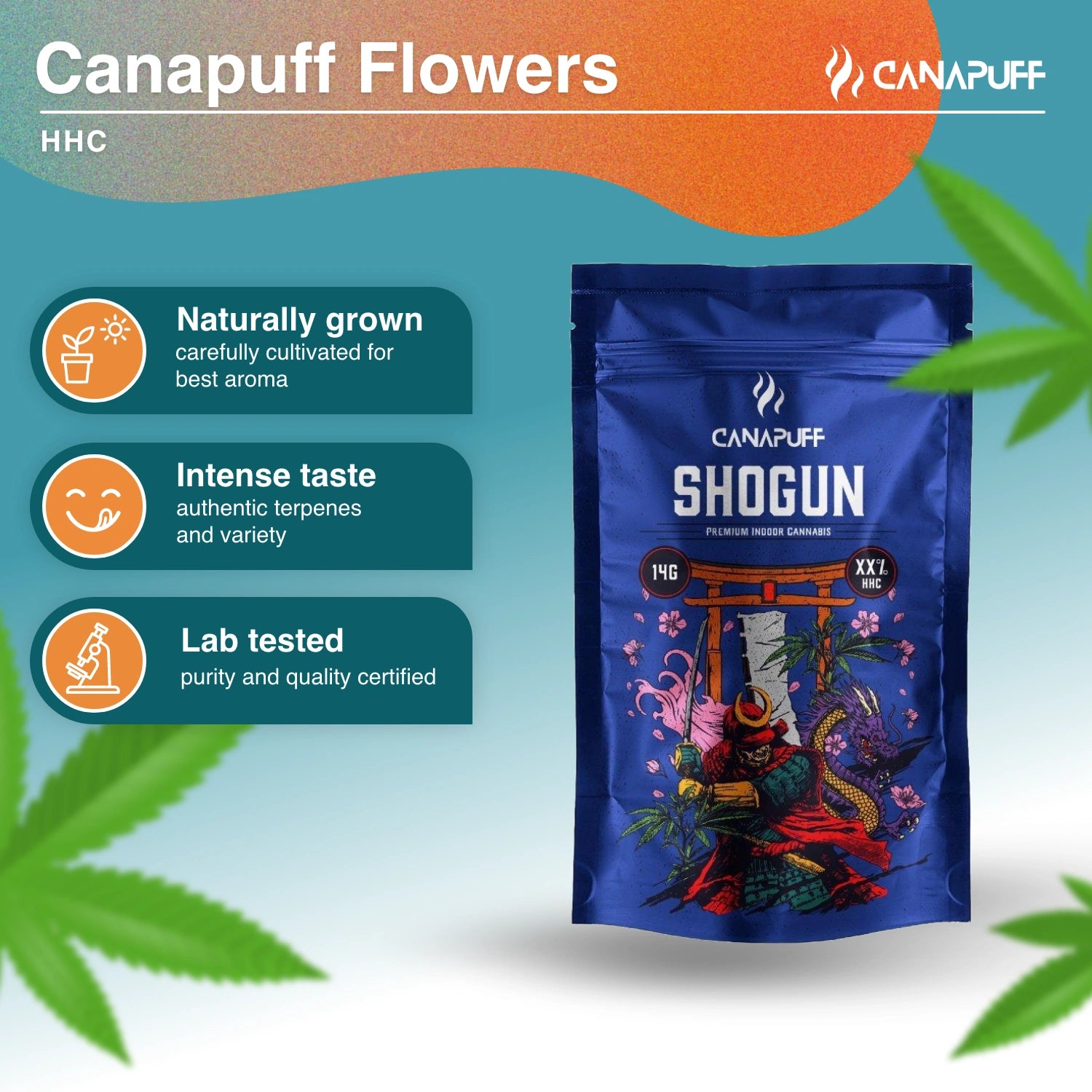 Shogun - 10% HHC Flores - CanaPuff