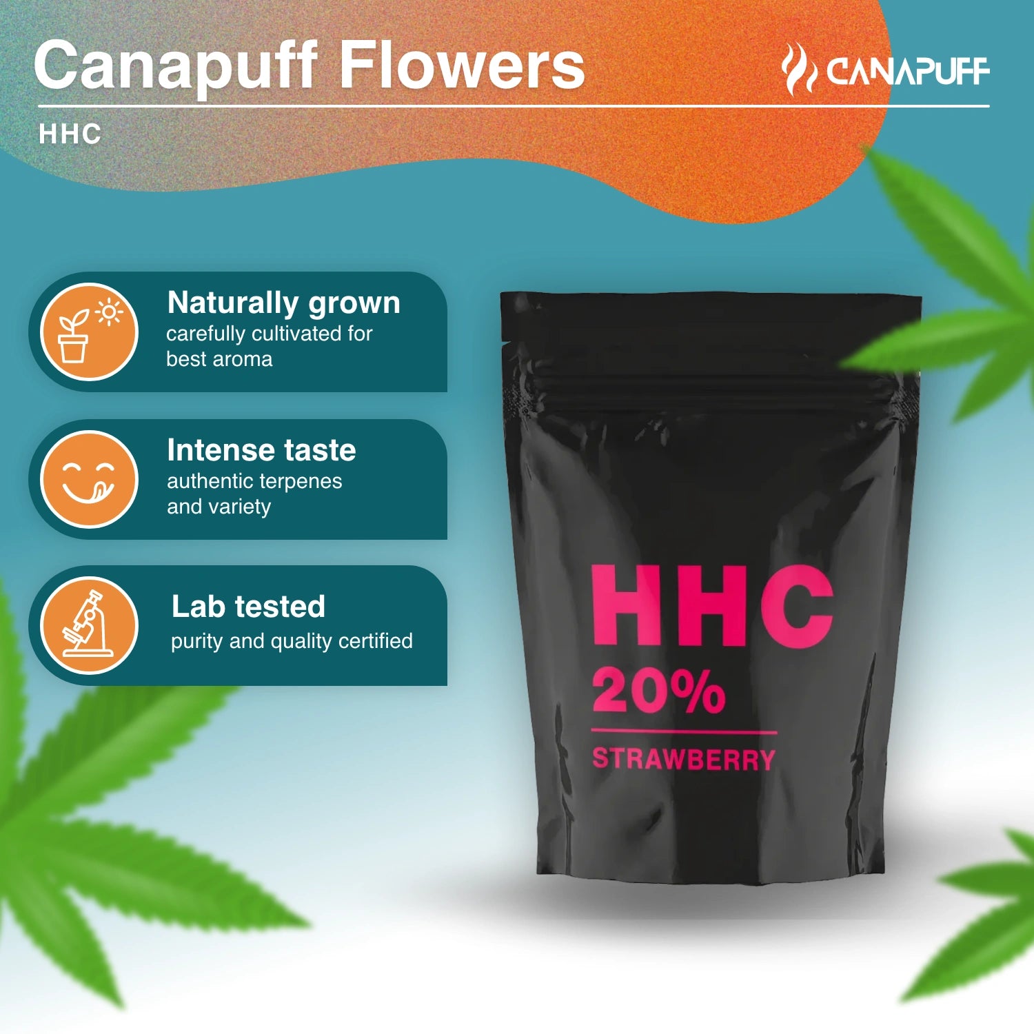 HHC Morango 20% - Canapuff