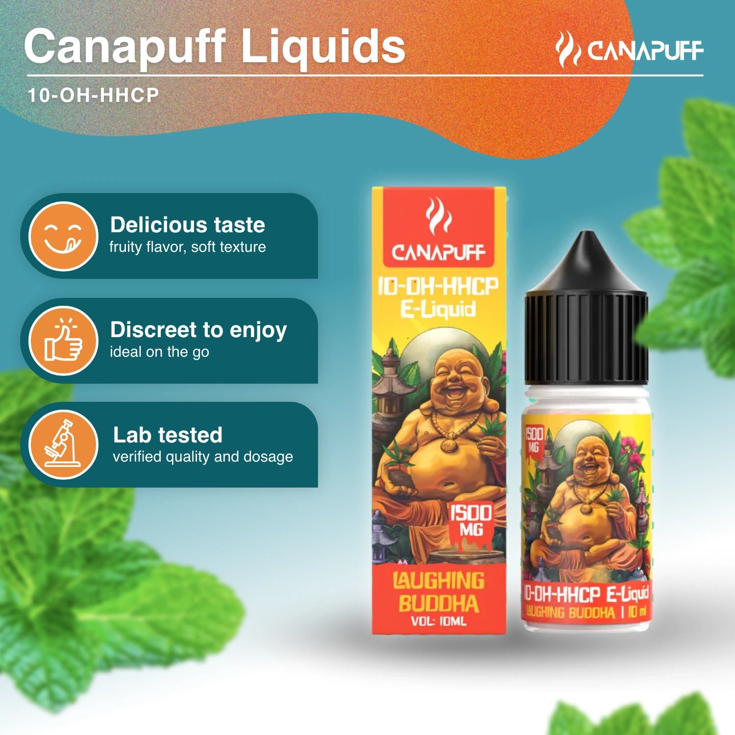 10-OH-HHCP Liquid 1.500mg - Laughing Buddha - Canapuff