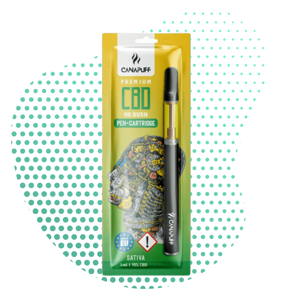 Canapuff - OG Kush - CBD 95% - Caneta+Cartucho