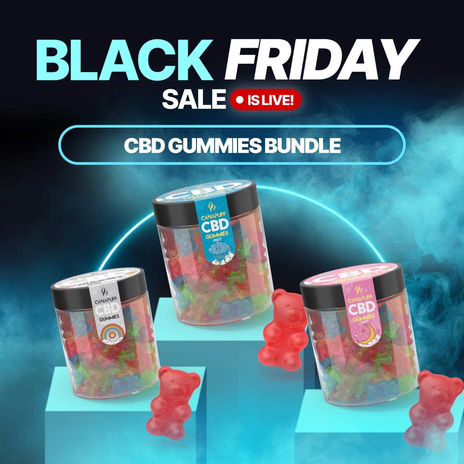 CBD Gummies Bundle (3x10pcs)