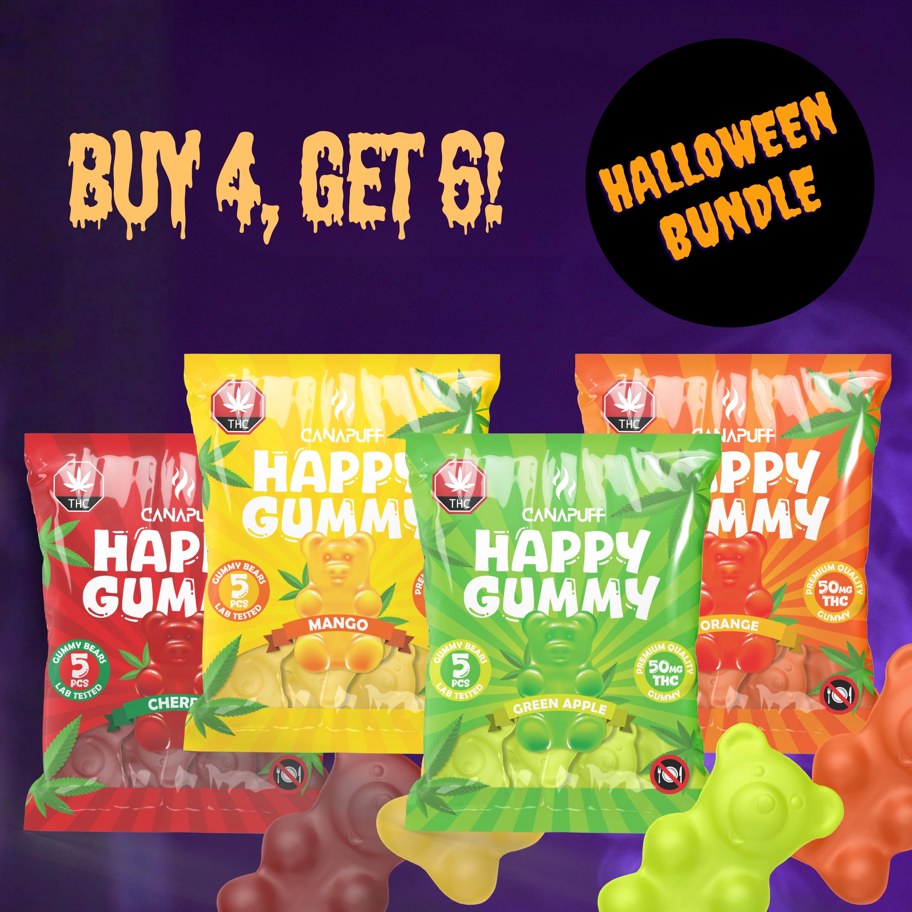 Pacote de Halloween THC