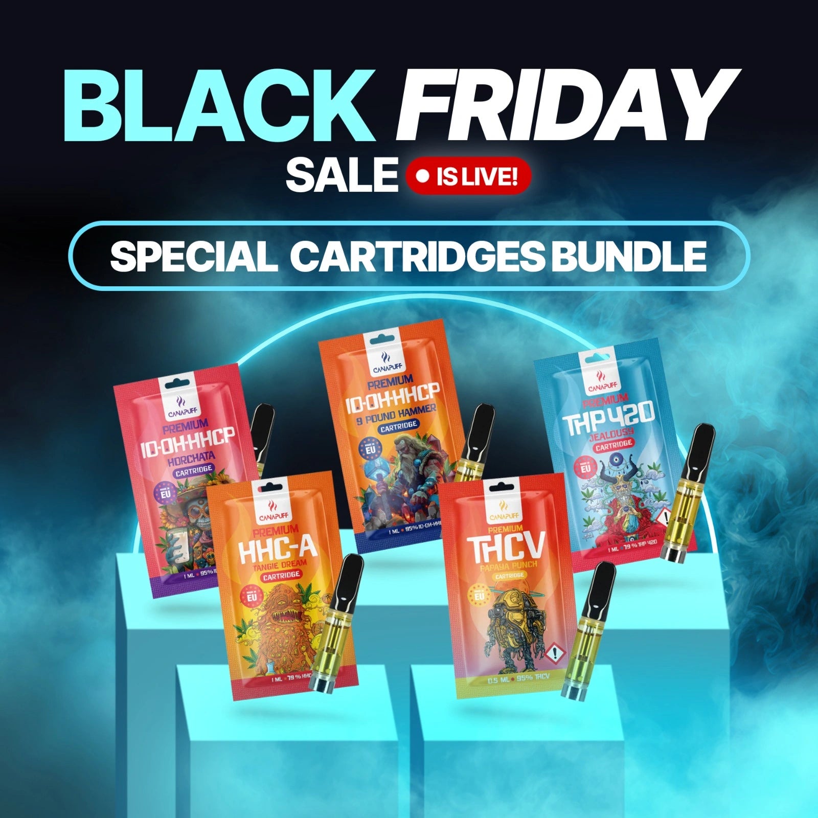 Special Black Friday Cartridges Bundle (5x1ml)