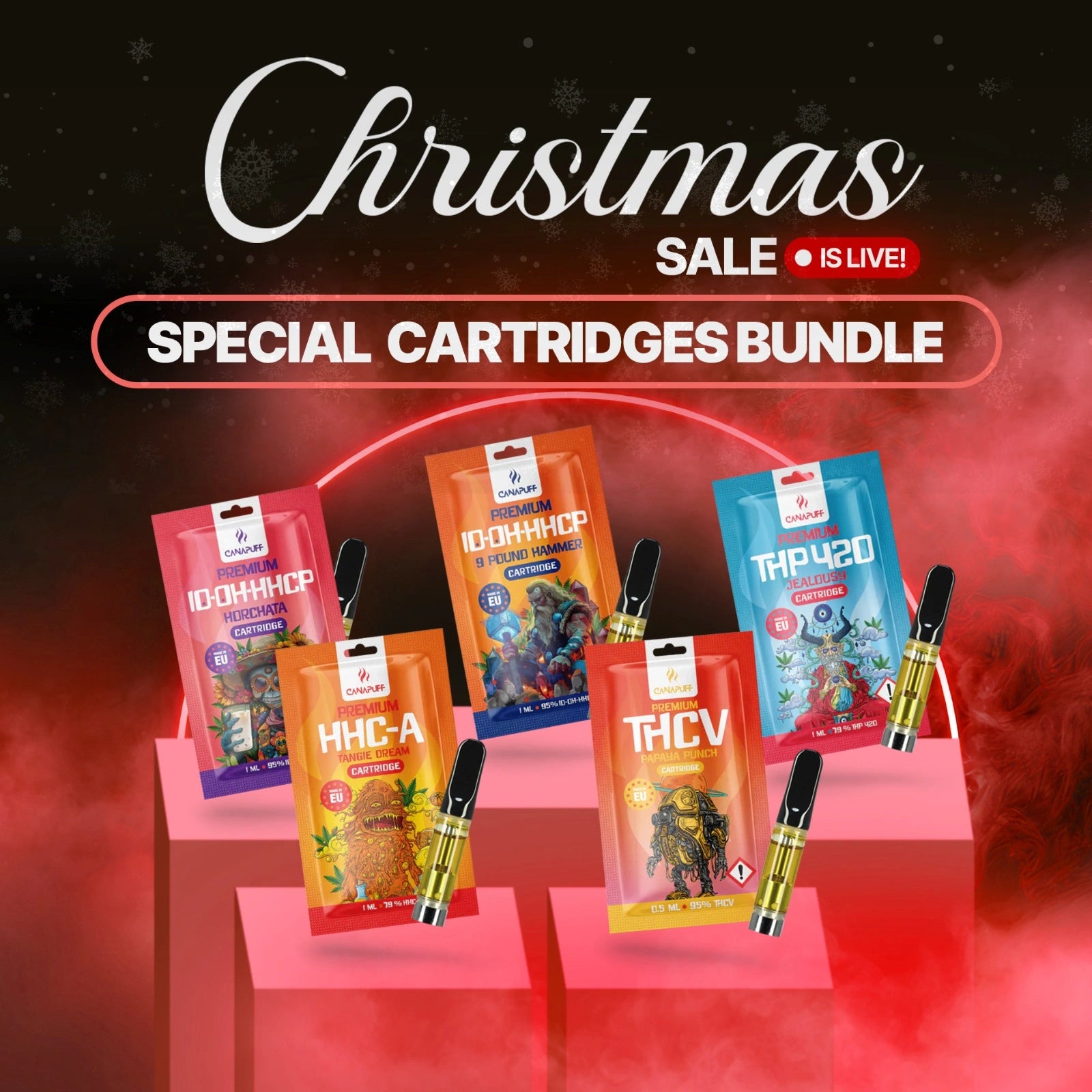 Special Christmas Cartridges Bundle (5x1ml)