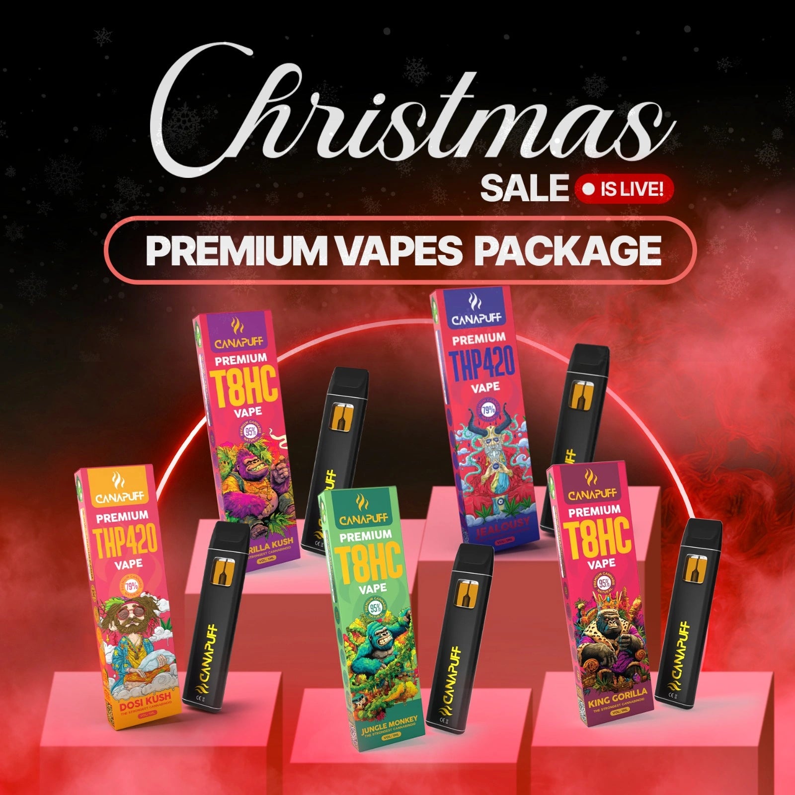 Pacote Premium vapes