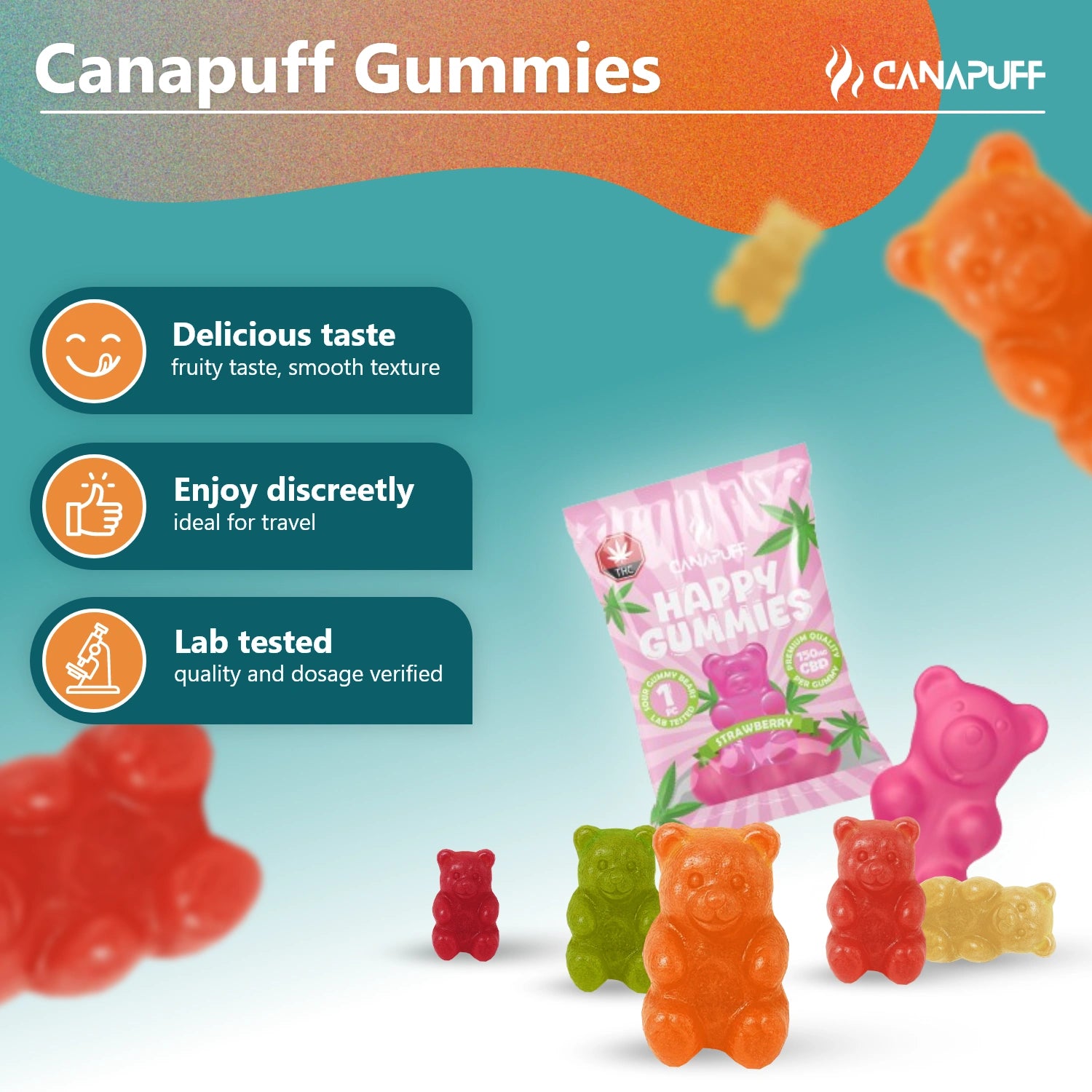 CBD Gomas Strawberry