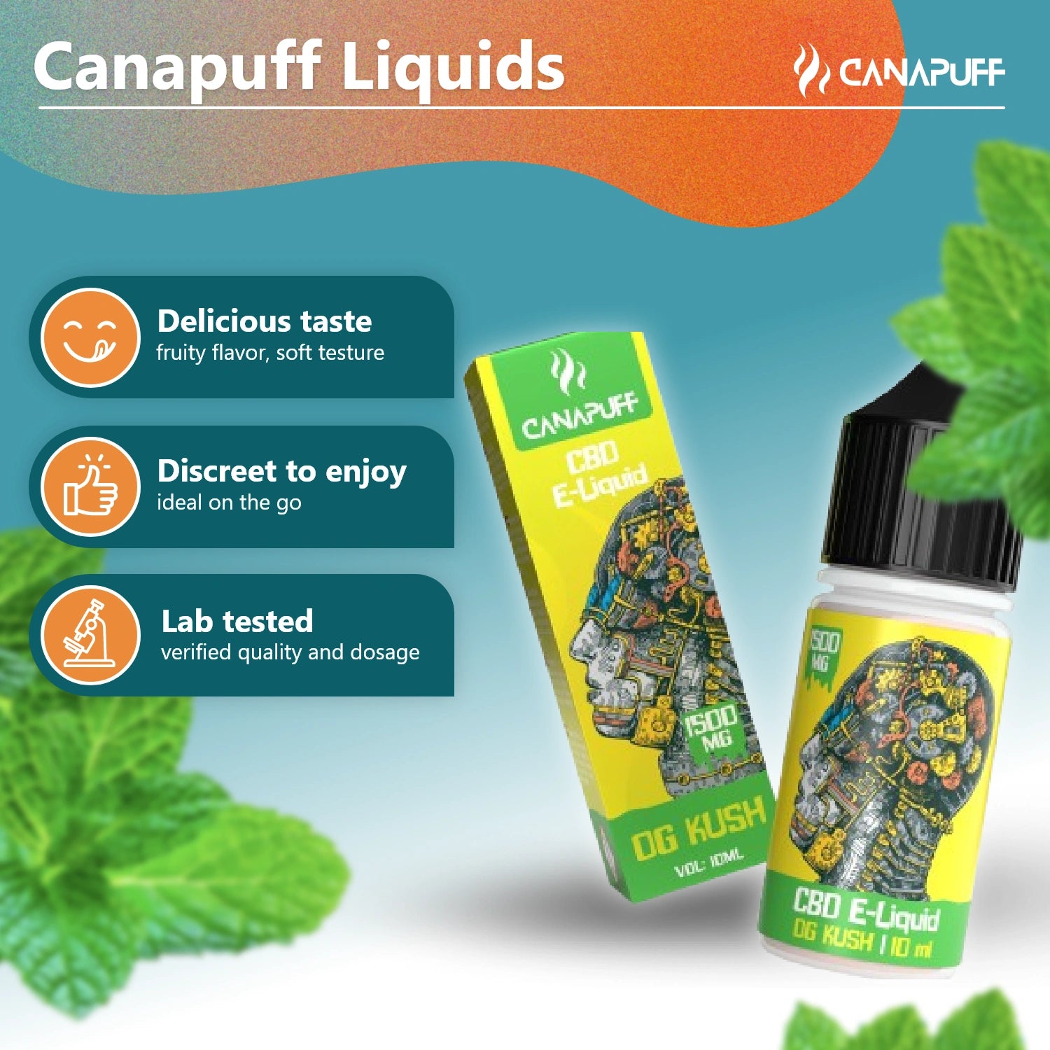 CBD Liquid OG Kush 1.500mg