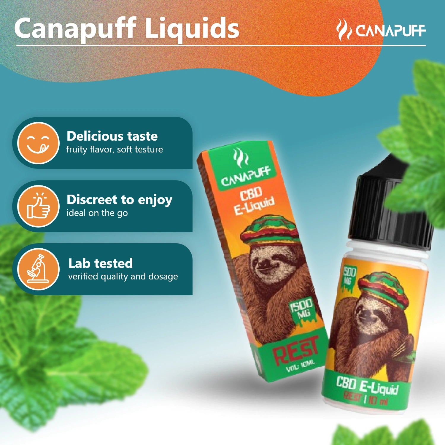 CBD Liquid 1.500mg - Descanso