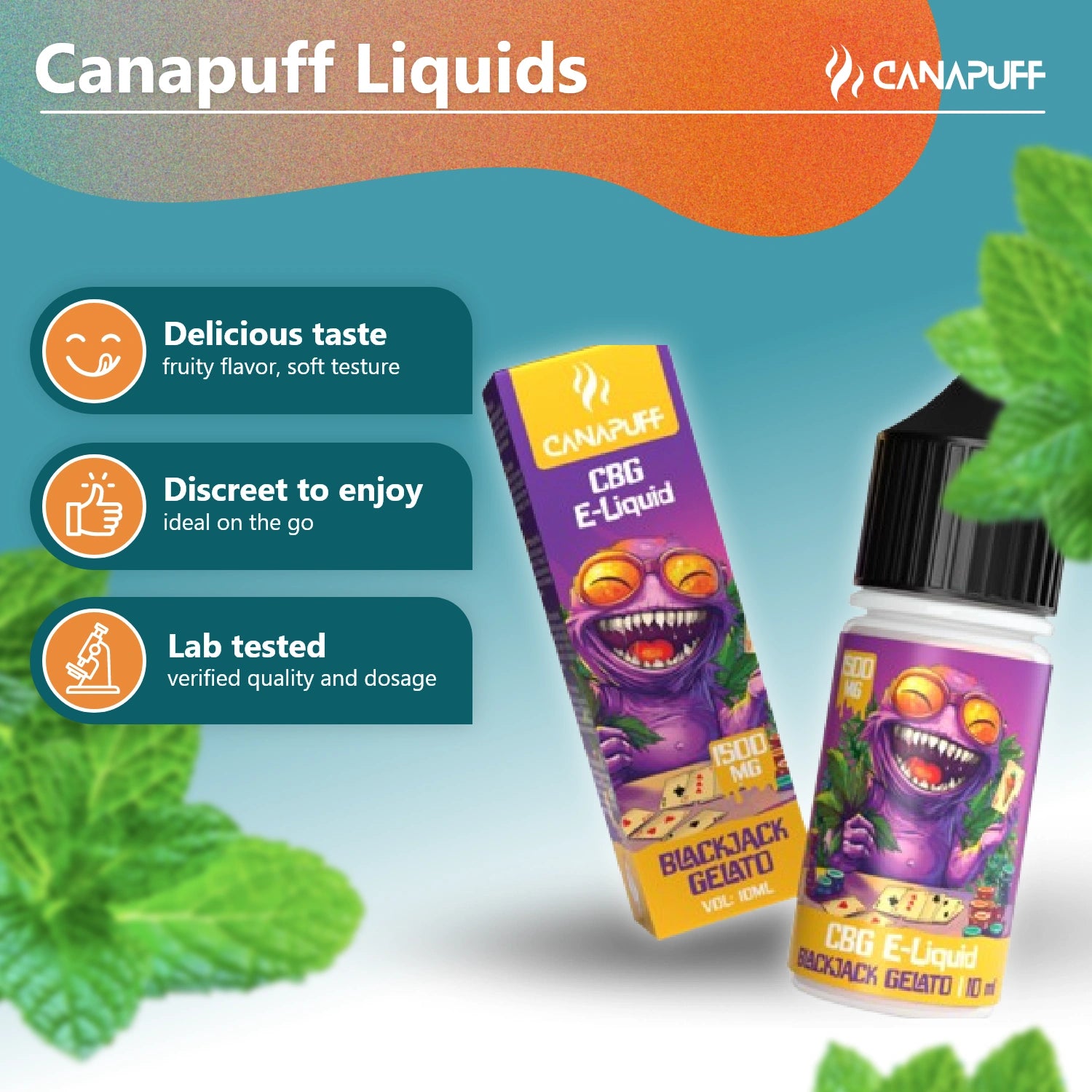 CBG Liquid Blackjack Gelato 1.500mg