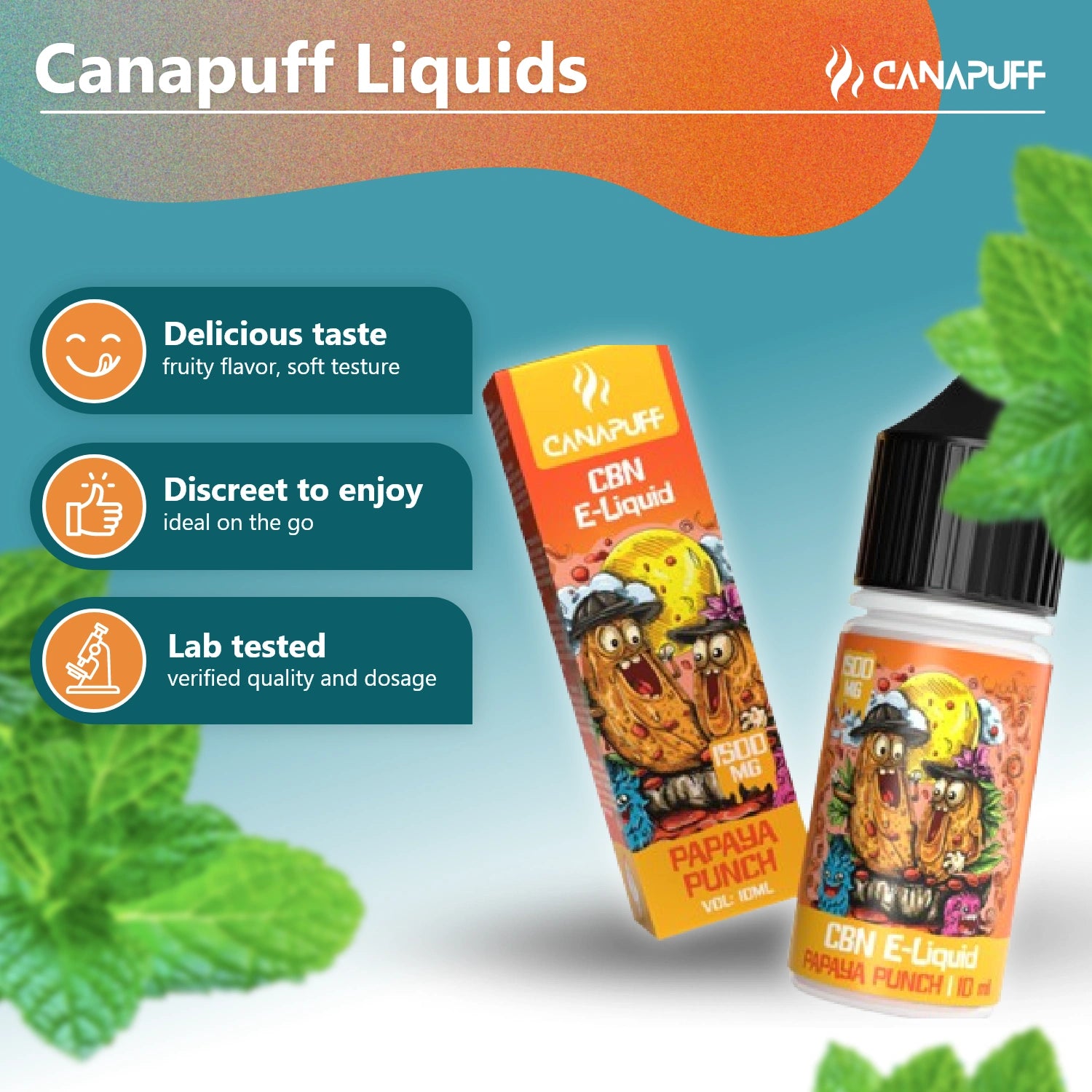 CBN Liquid Papaya Punch 1.500mg