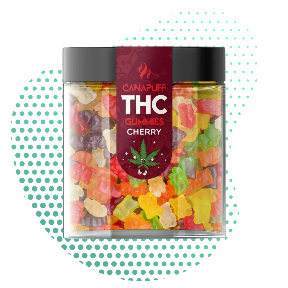 Gomas de THC Cherry-Canapuff