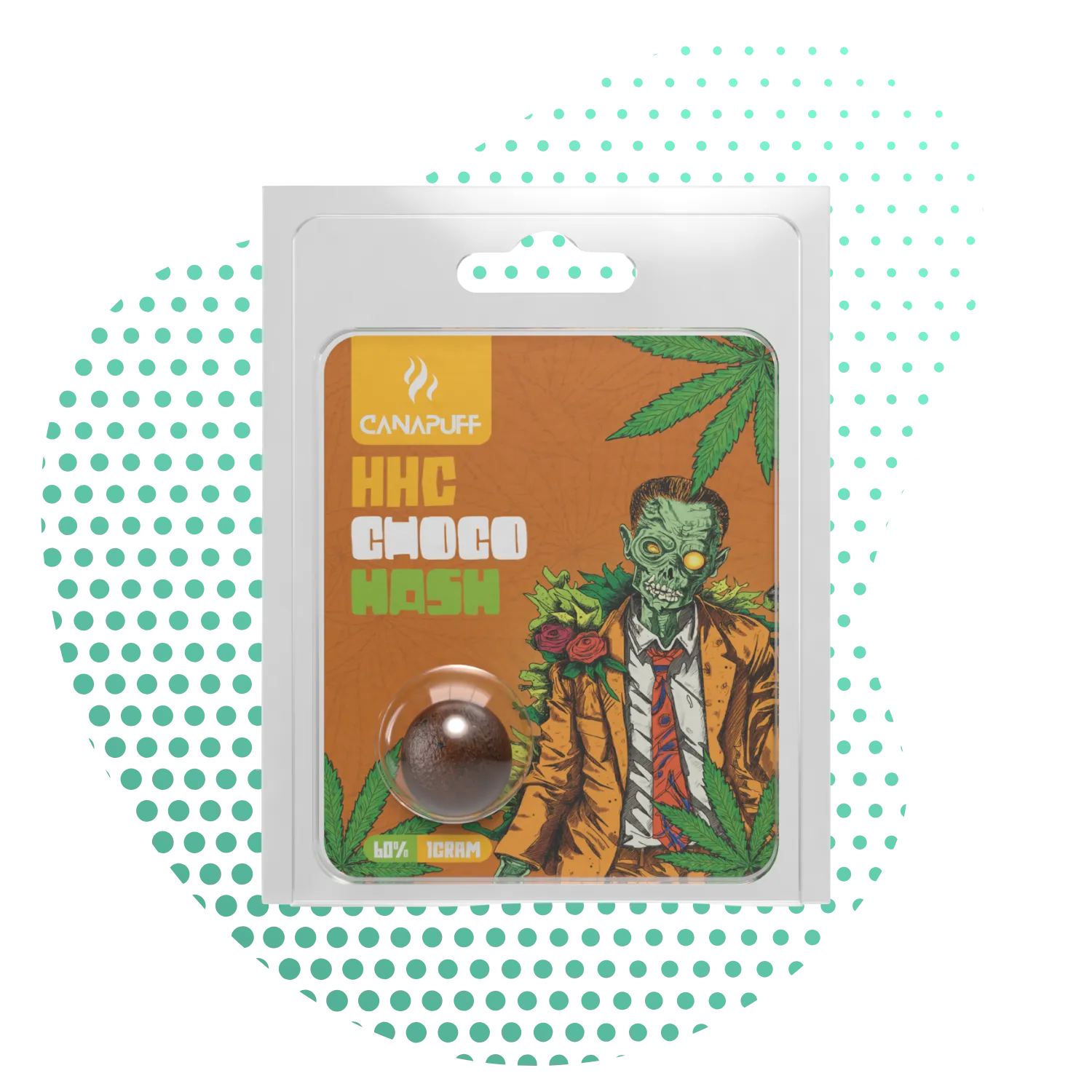 Choco - HHC Hash 60% - Canapuff