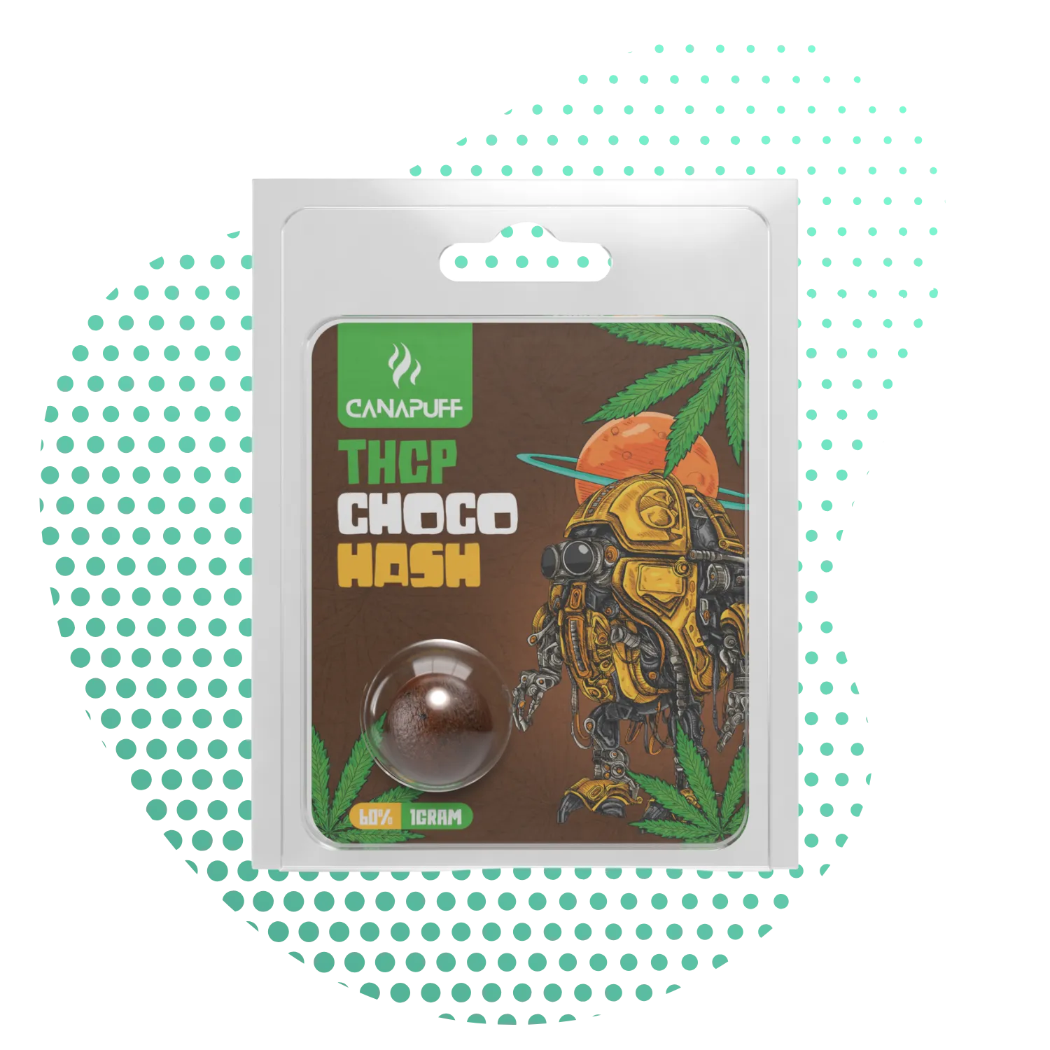 Choco - Hash THCp 60% - Canapuff