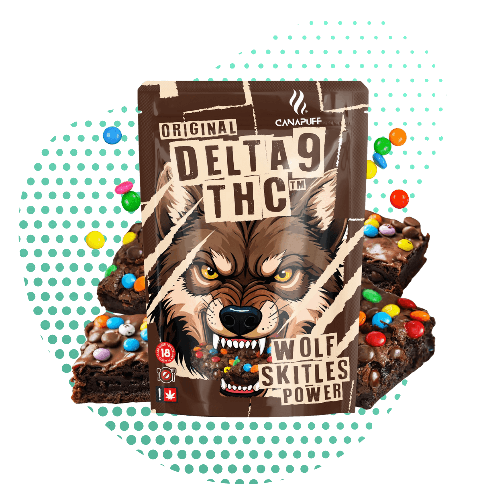 Delta 9 THC - Poder dos Wolf Skittles