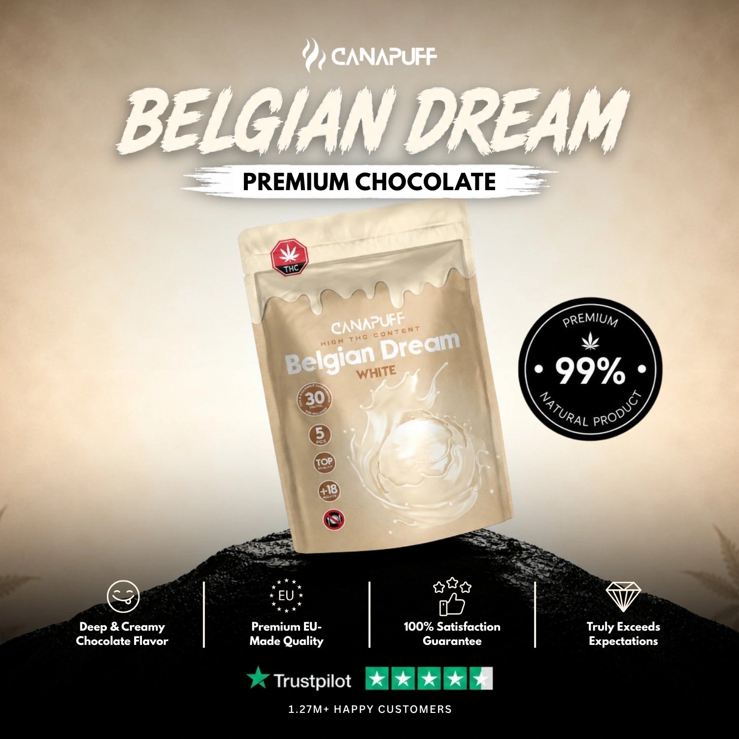Chocolate Branco THC