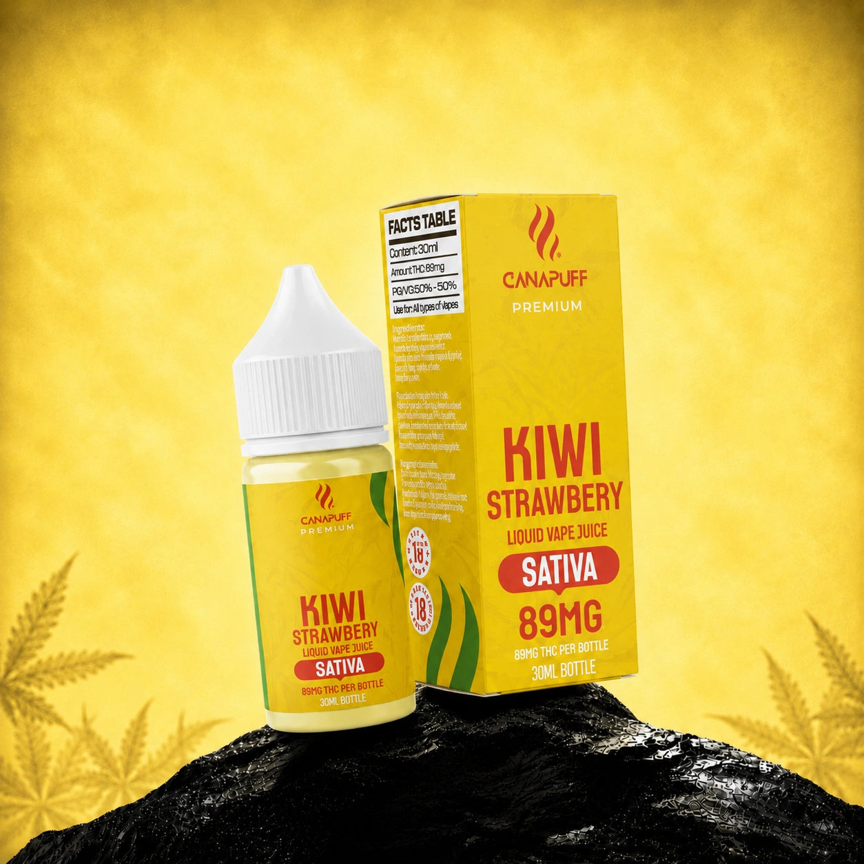 Delta 9 Liquid Kiwi Strawberry 89mg 30ml