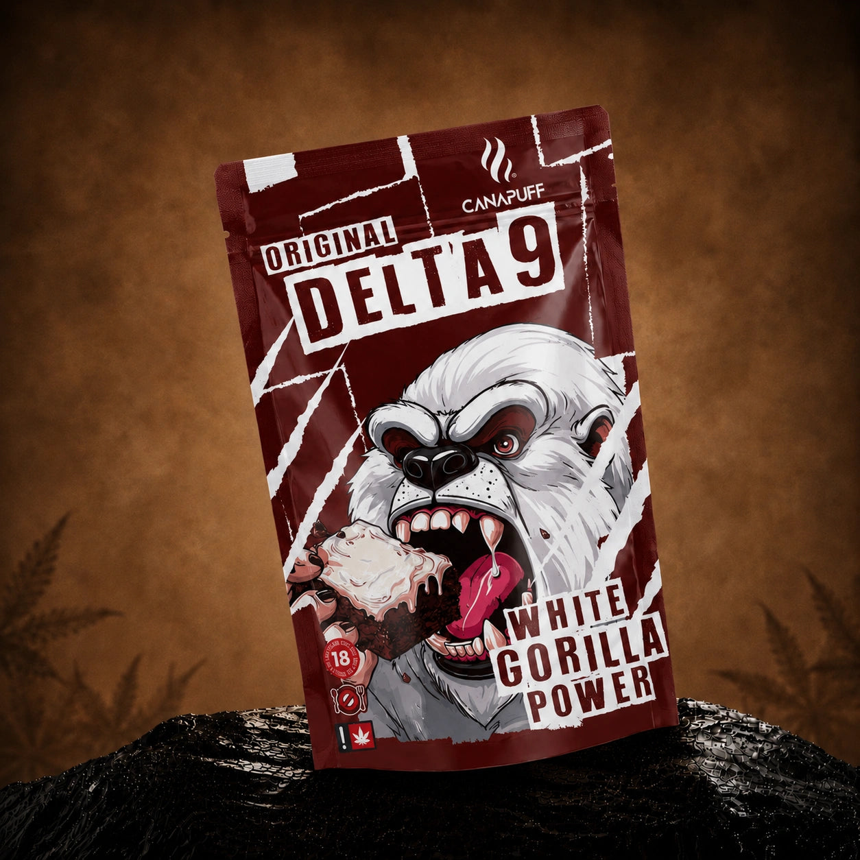 THC Delta 9 Branco Gorilla Power