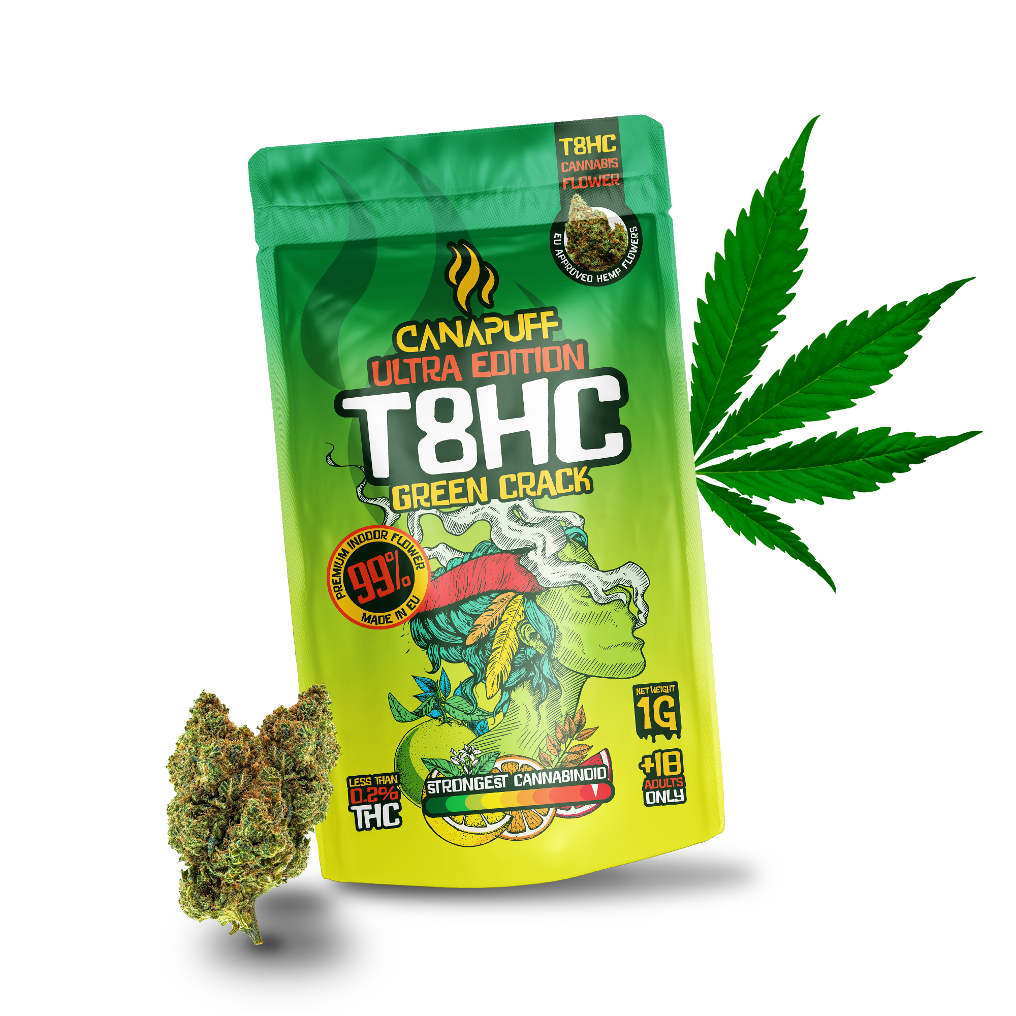 T8HC Flowers Green Crack Ultra Edition 99%