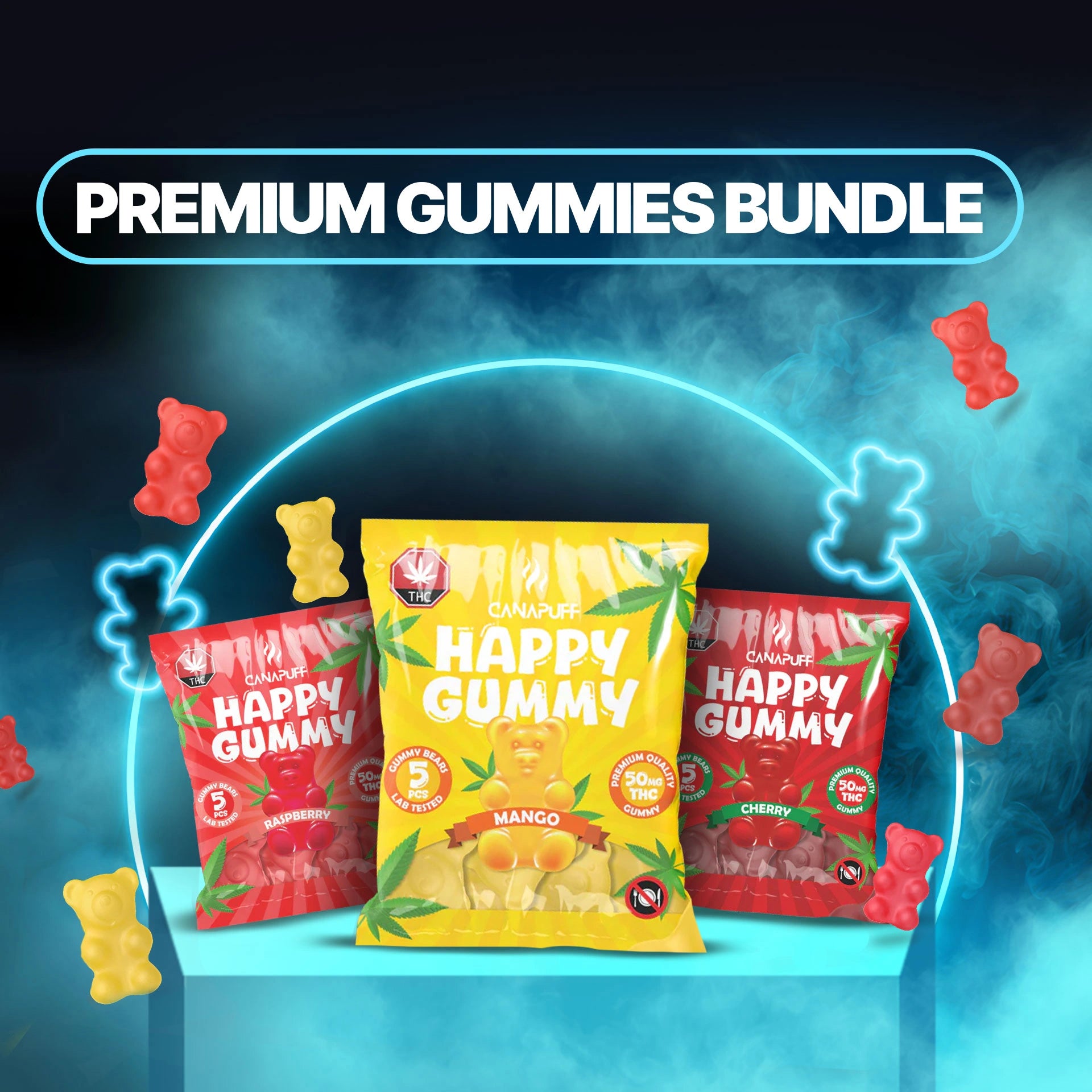 Premium Gomas Bundle (3x5 peças)