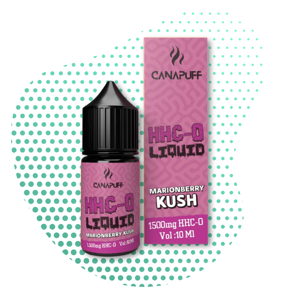 hhco marionberry kush líquido vape canapuff