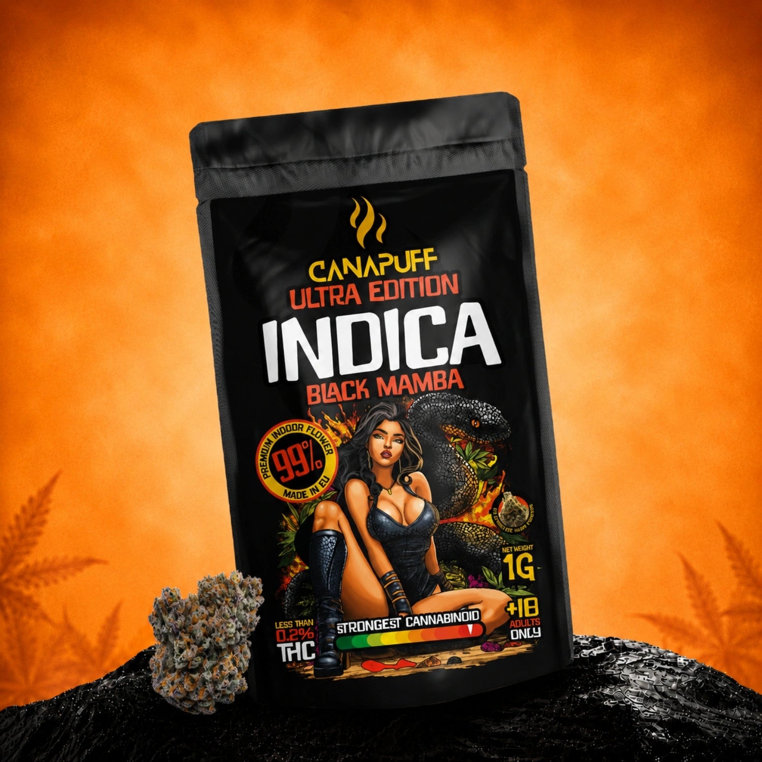 Flores Indica Black Mamba Ultra Edition 99%