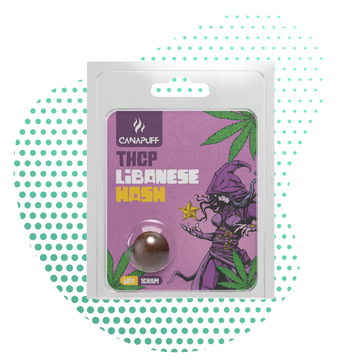 Libanês - Hash THCp 60% - Canapuff