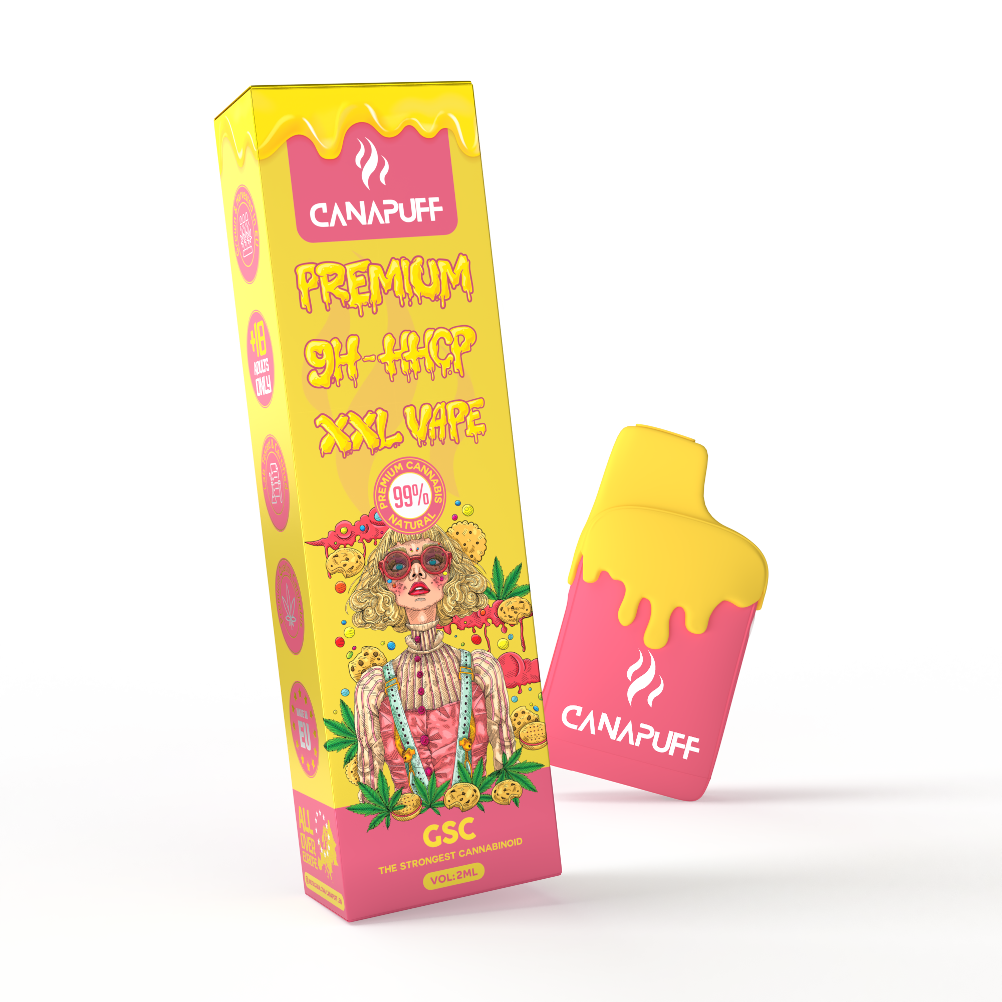 Vape XXL 9H-HHCP GSC 99% 2ml