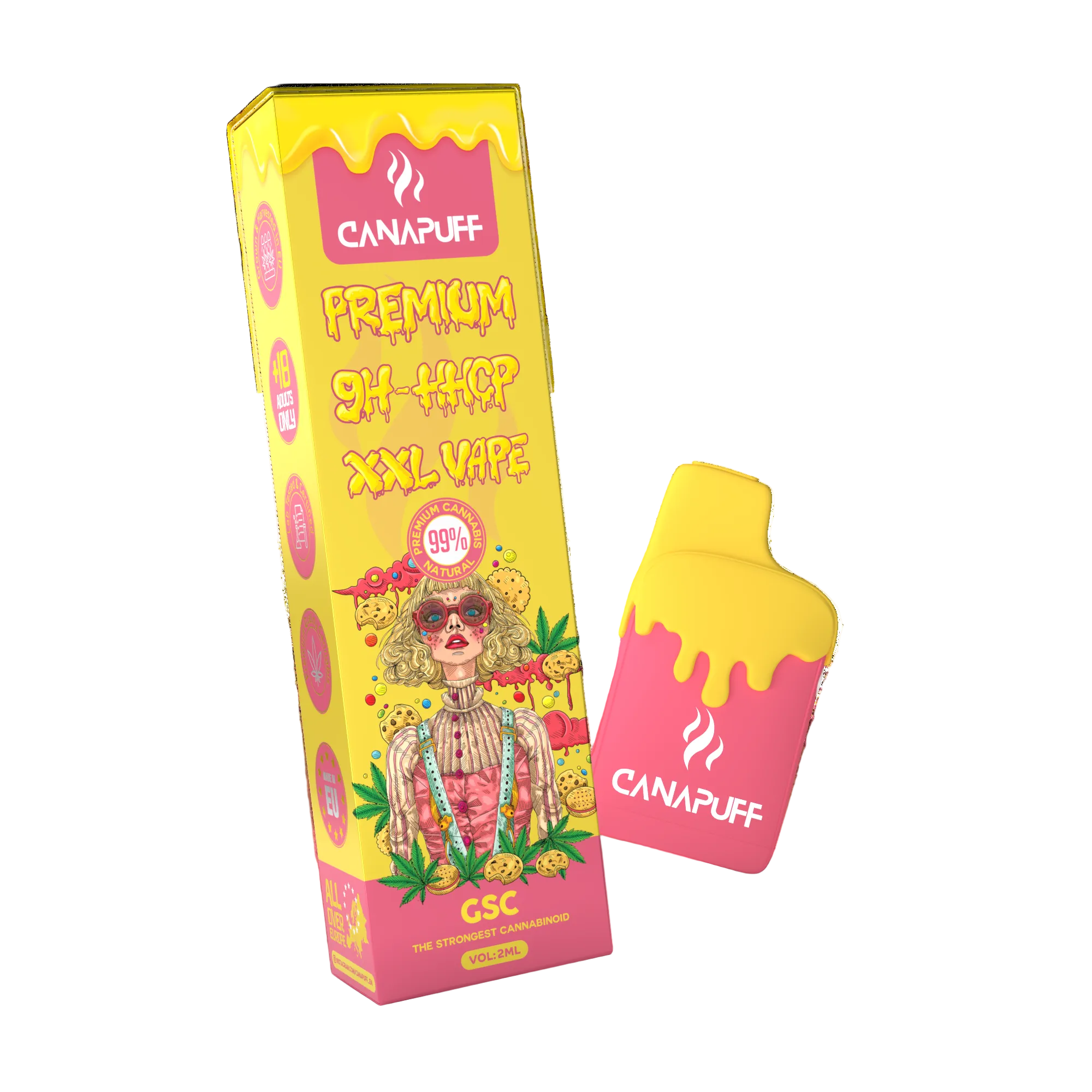 Vape XXL 9H-HHCP GSC 99% 2ml