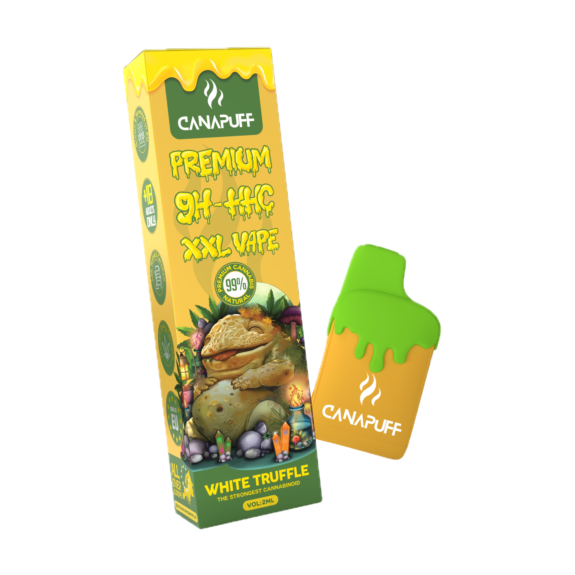 9H-HHC XXL Vape White Truffle 99% 2ml
