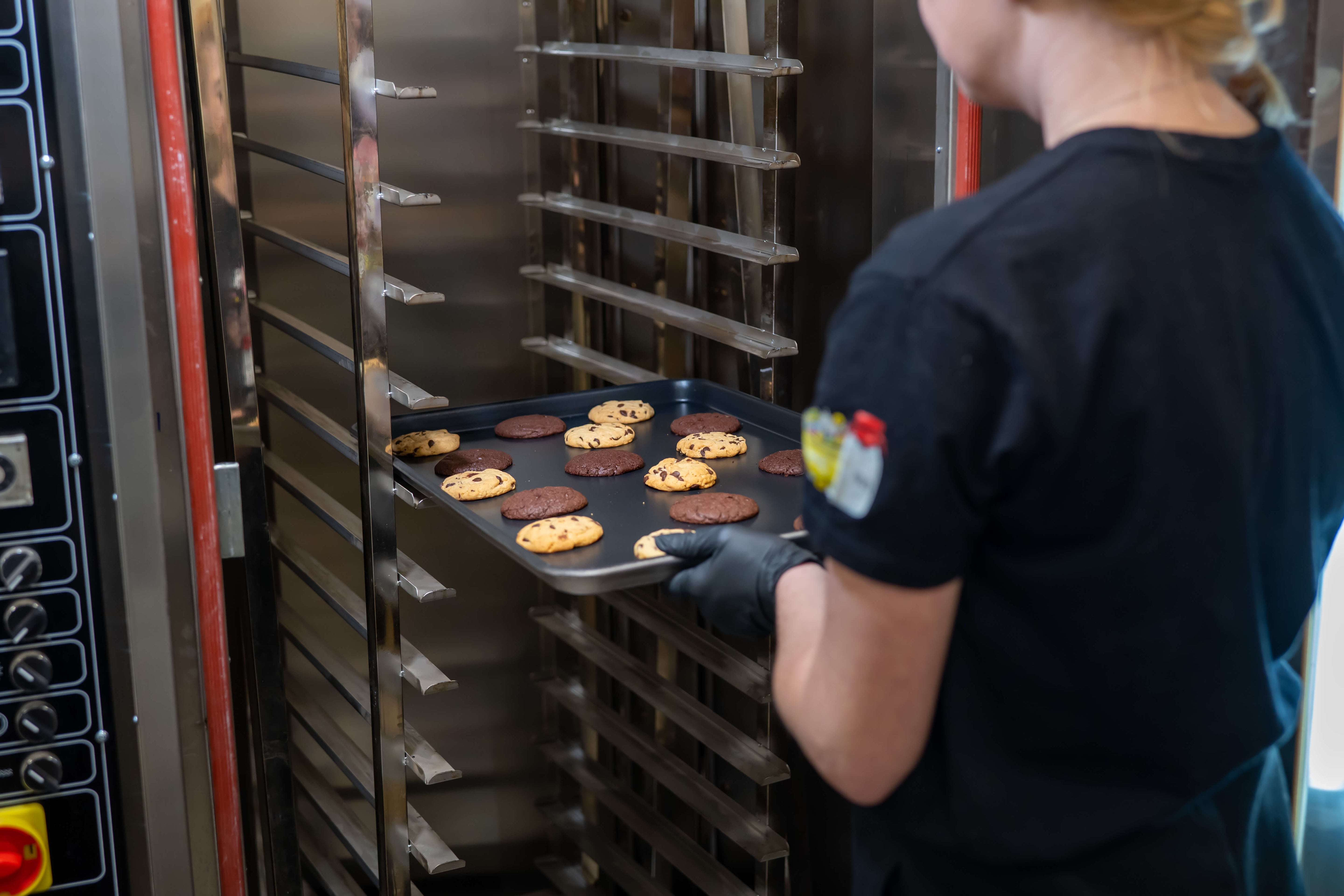 Biscoitos de THC a entrar no forno