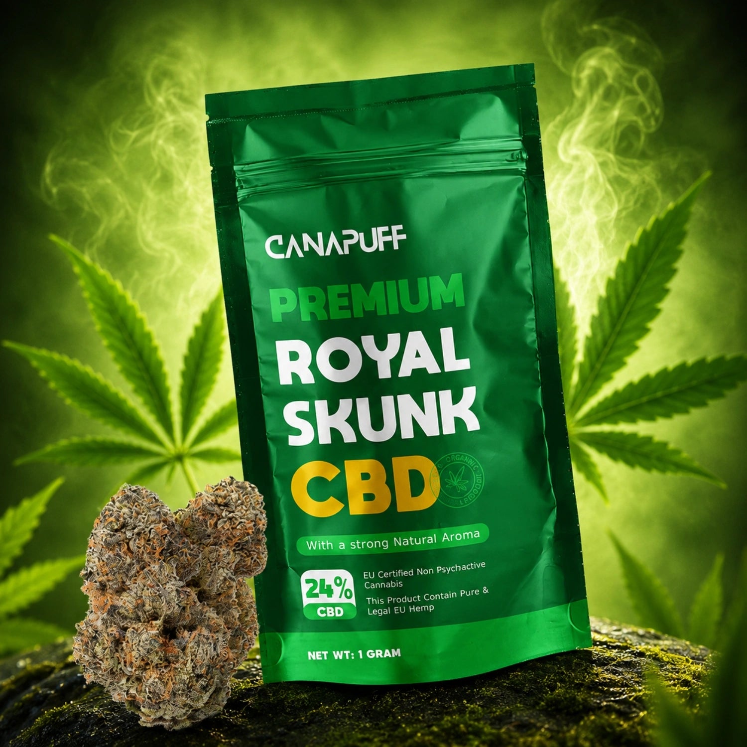 CBD Flores Royal Skunk 24%