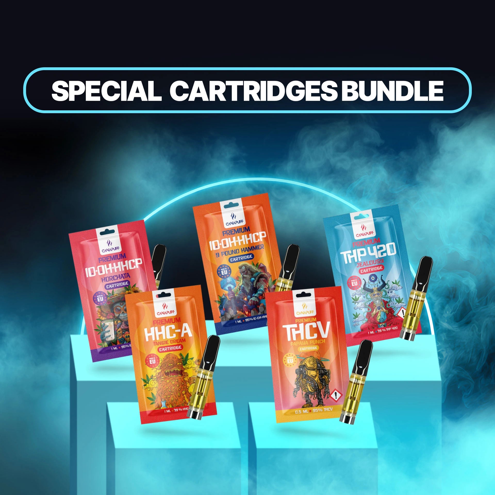 Especial de Natal Cartuchos Bundle (5x1ml)
