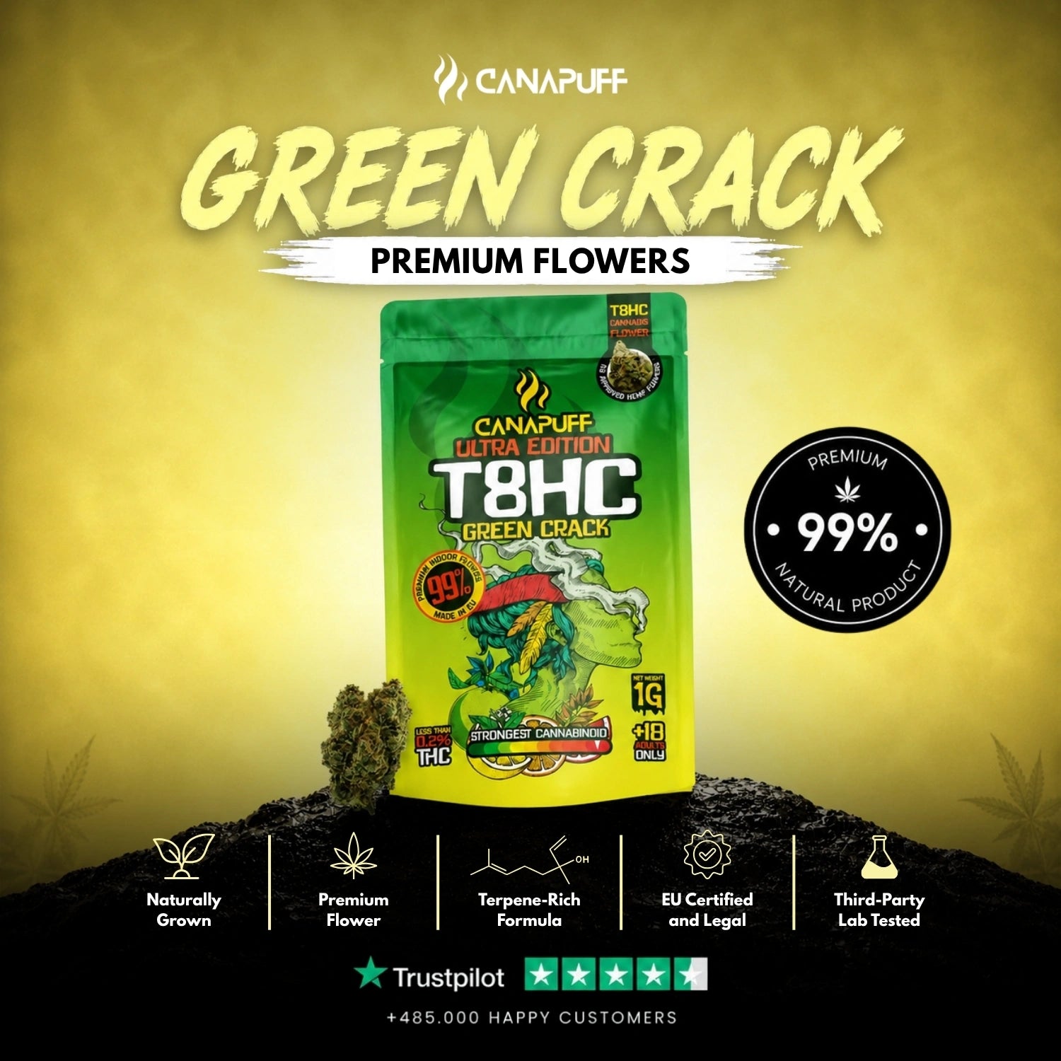 Flores T8HC Green Crack Ultra Edition 99%