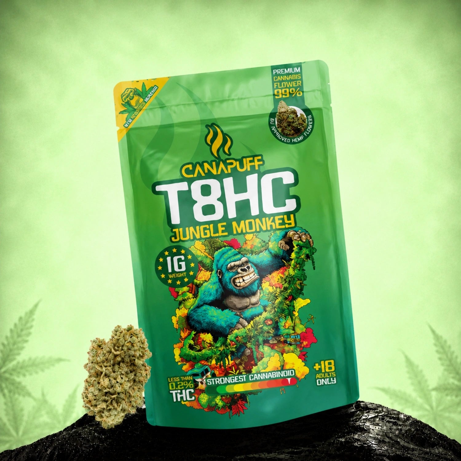 1g por 1 € Flores Canapuff