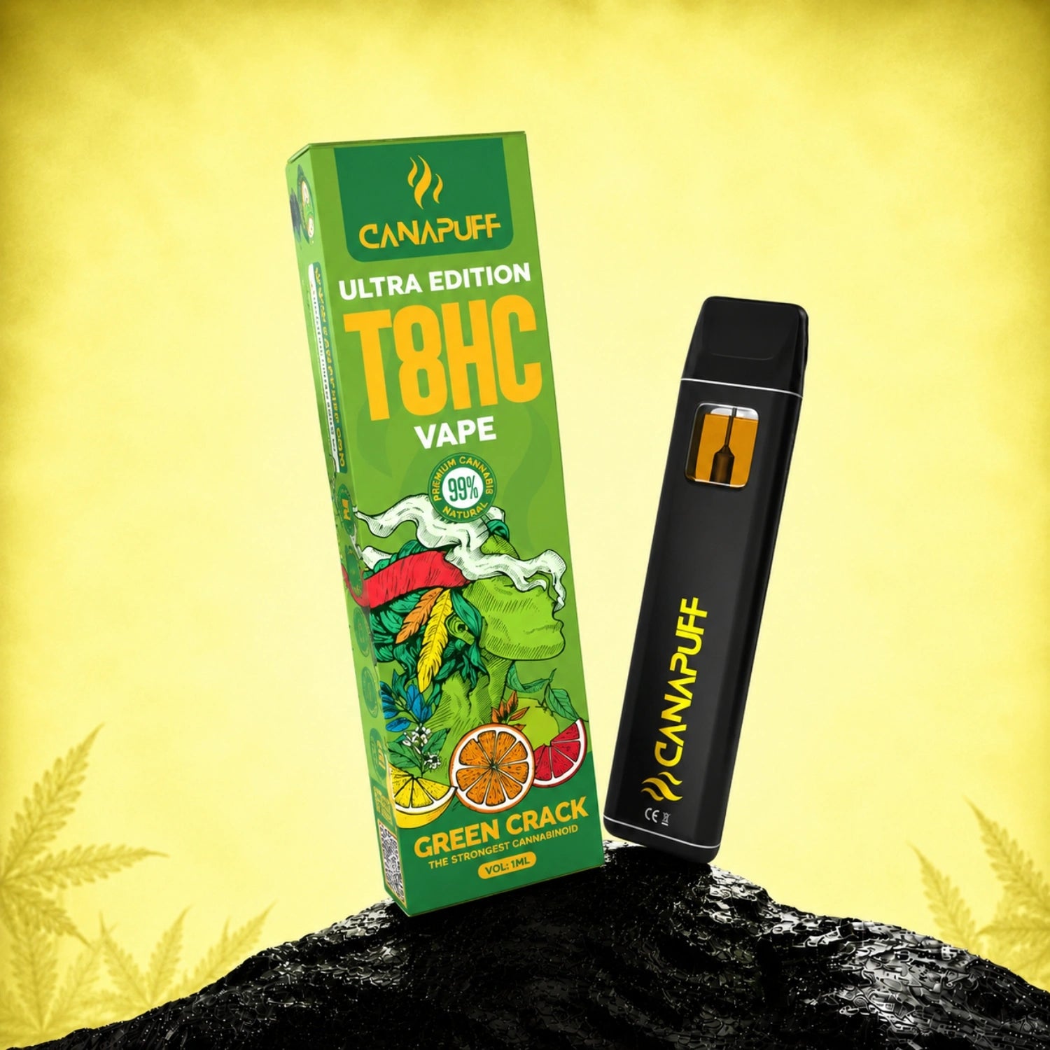 Vape T8HC Green Crack Ultra Edition 99% 1ml