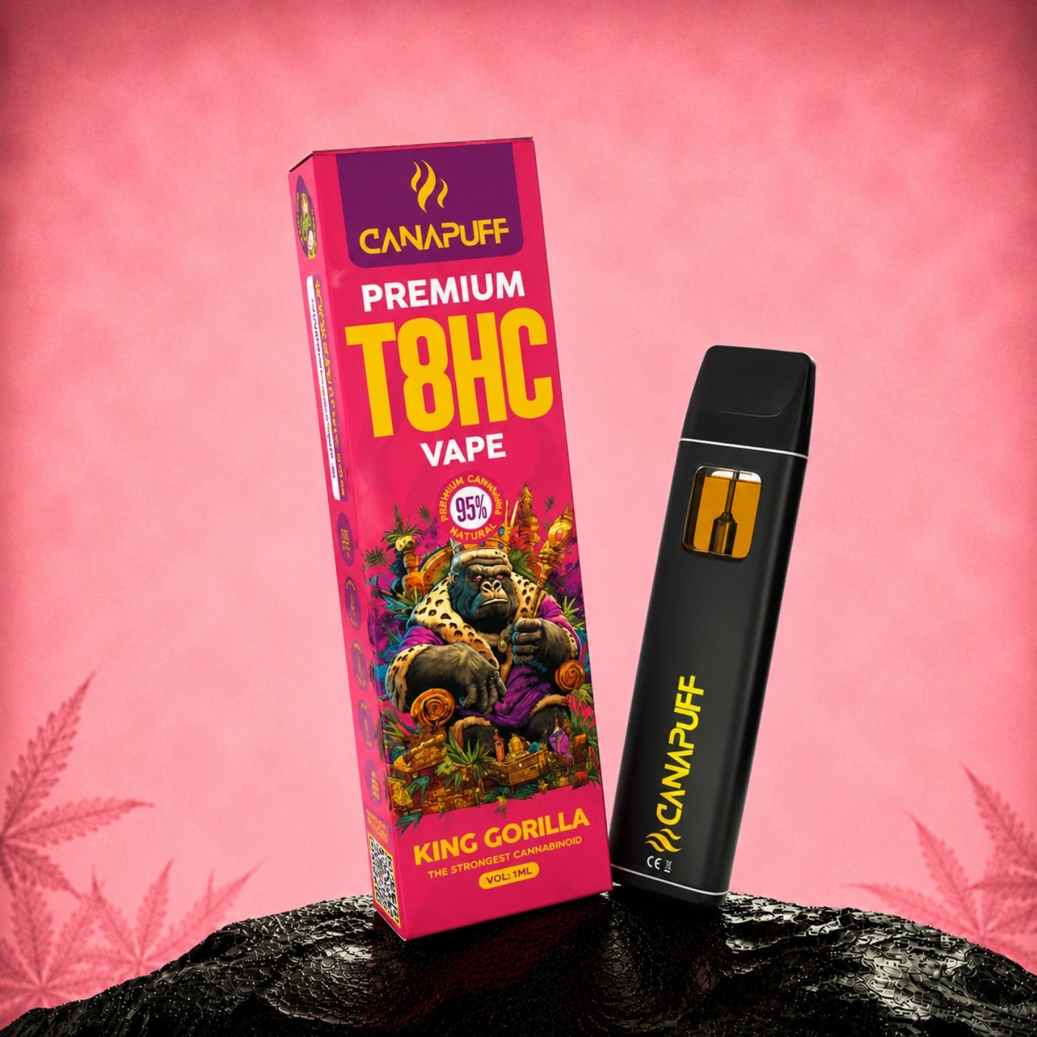 T8HC Vape King Gorilla 95% 1 ml