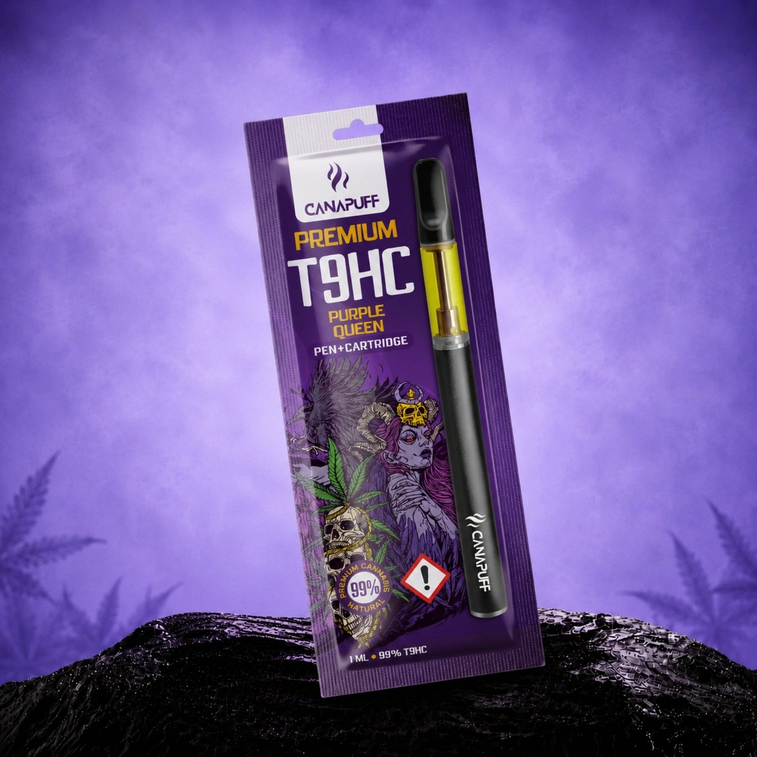 T9HC Pen + Cartucho Purple Queen 99%