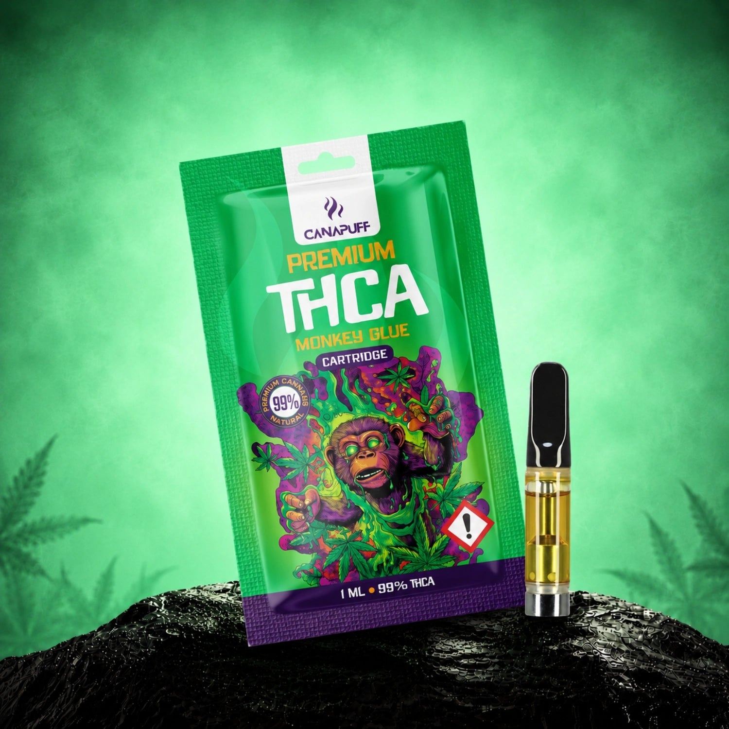 THCA Cartridge Monkey Glue 99%