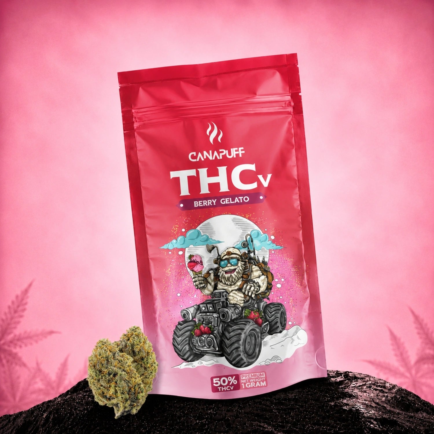 THCv Flores Berry Gelato 50%