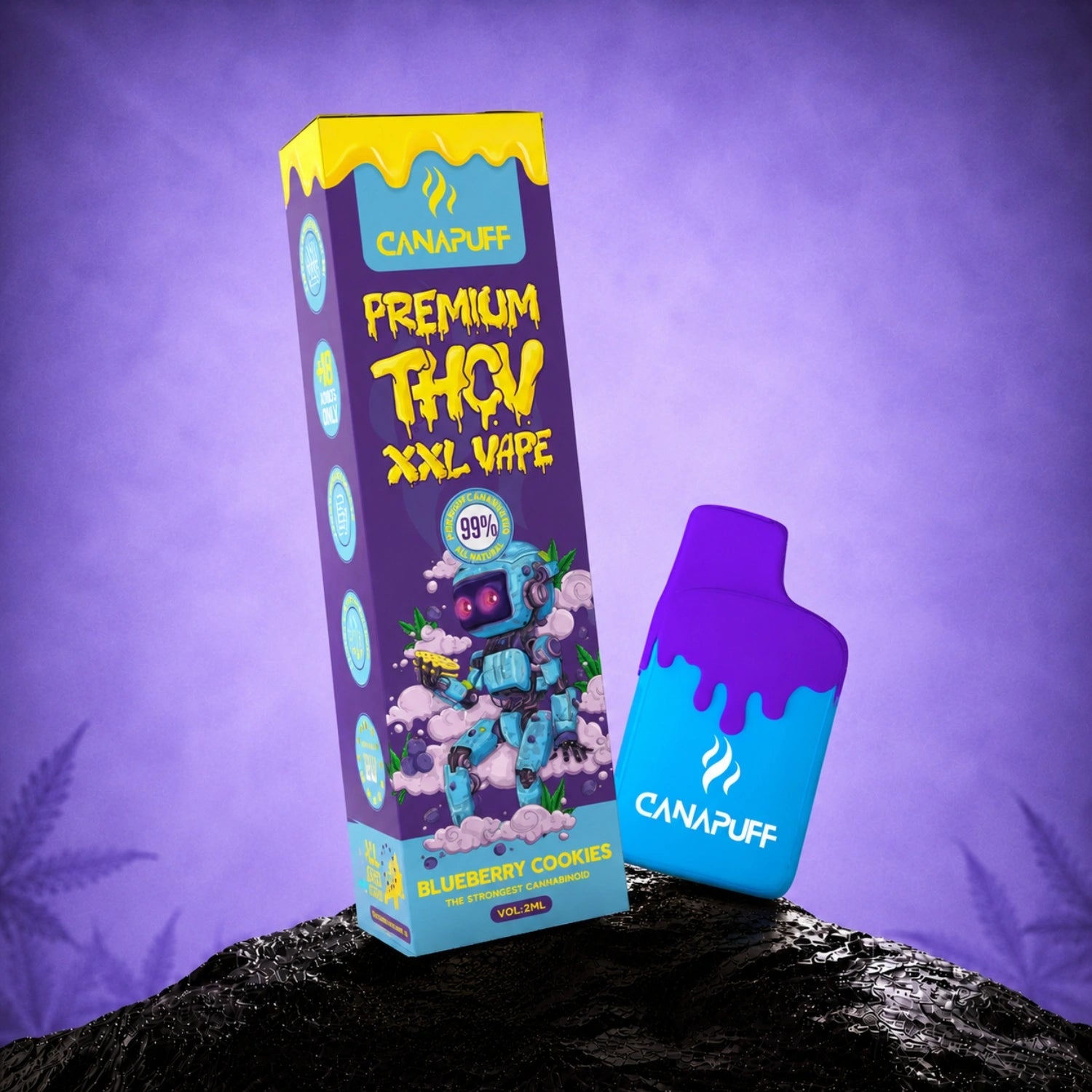 THCv Vape Mirtilo Cookies 99% 2ml