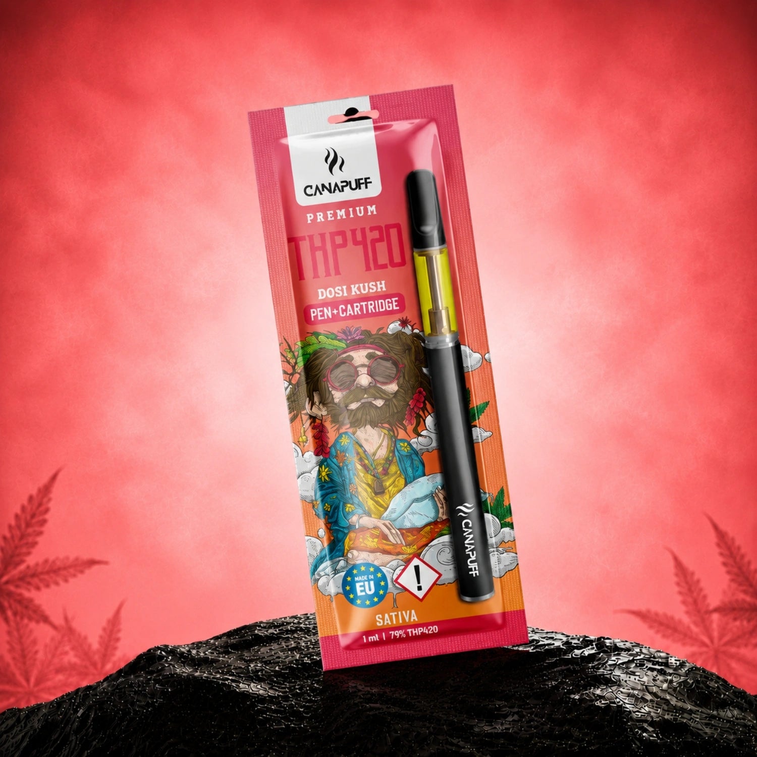 THP420 Pen+Cartucho Dosi Kush 79%