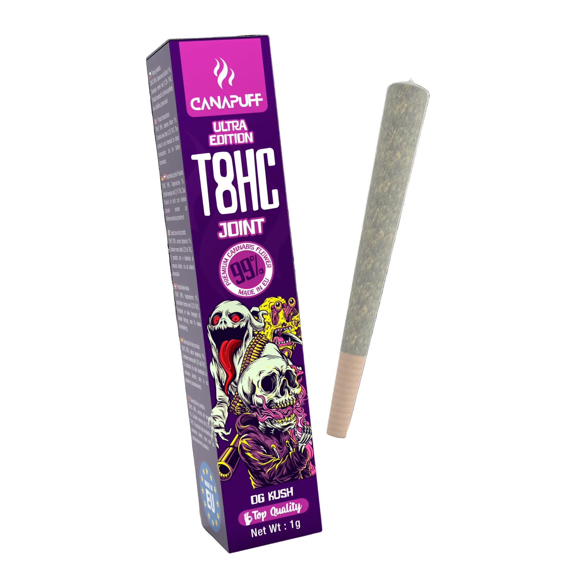 T8HC Charuto OG Kush Ultra Edition 99% 1g