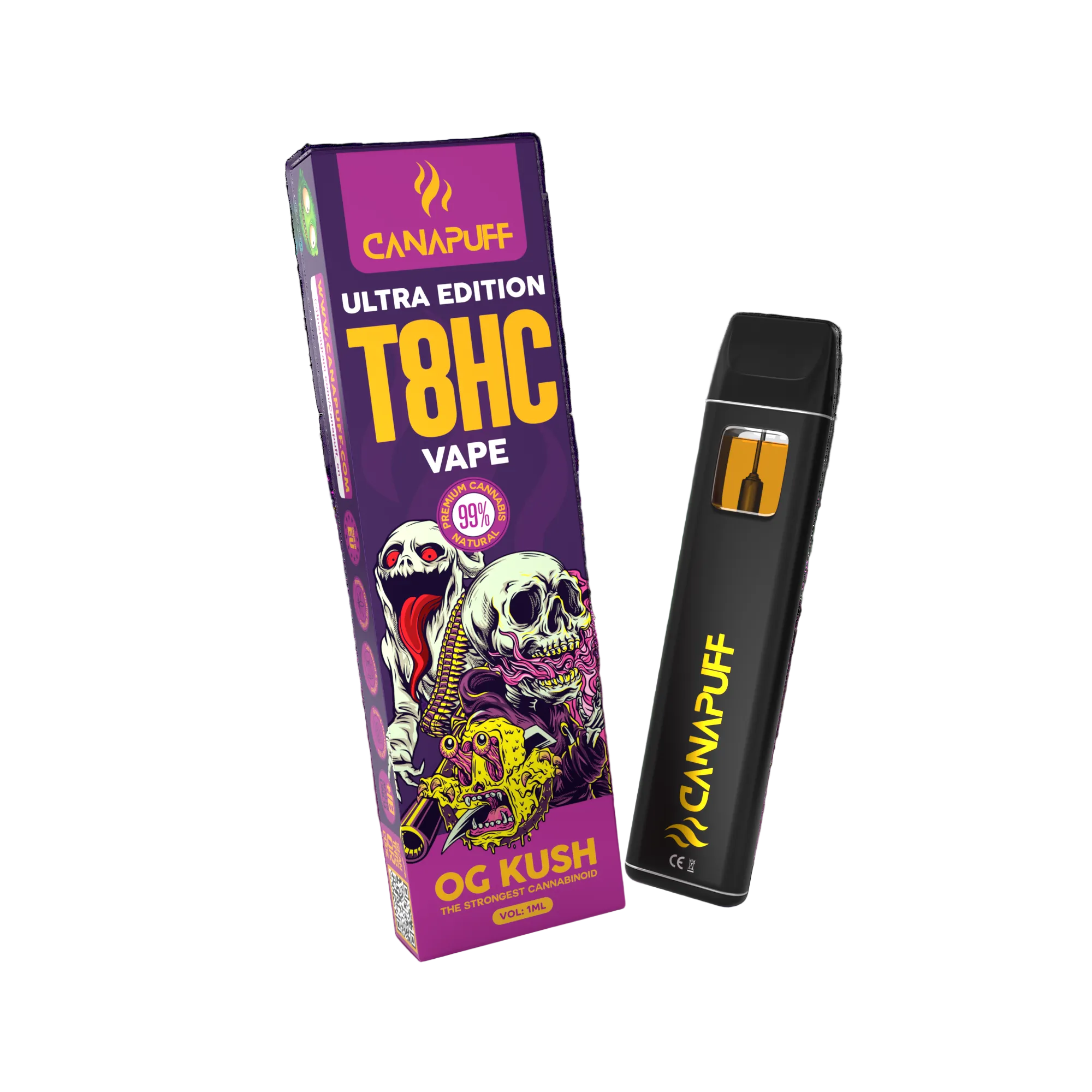 Vape T8HC OG Kush Ultra Edition 99% 1ml